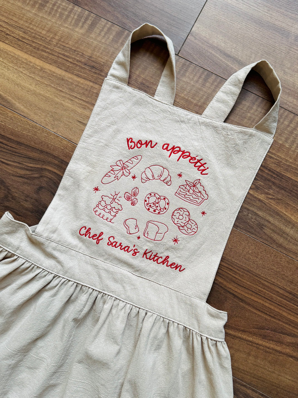 Embroidered Apron - Customizable