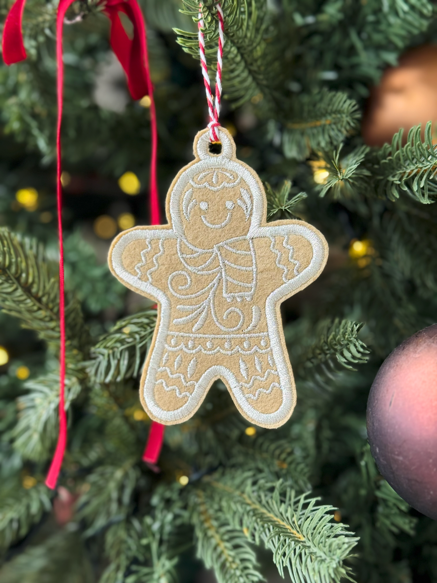 Gingerbread Ornament/Gift Tag - Set of 2, 4, 6, 8, 10