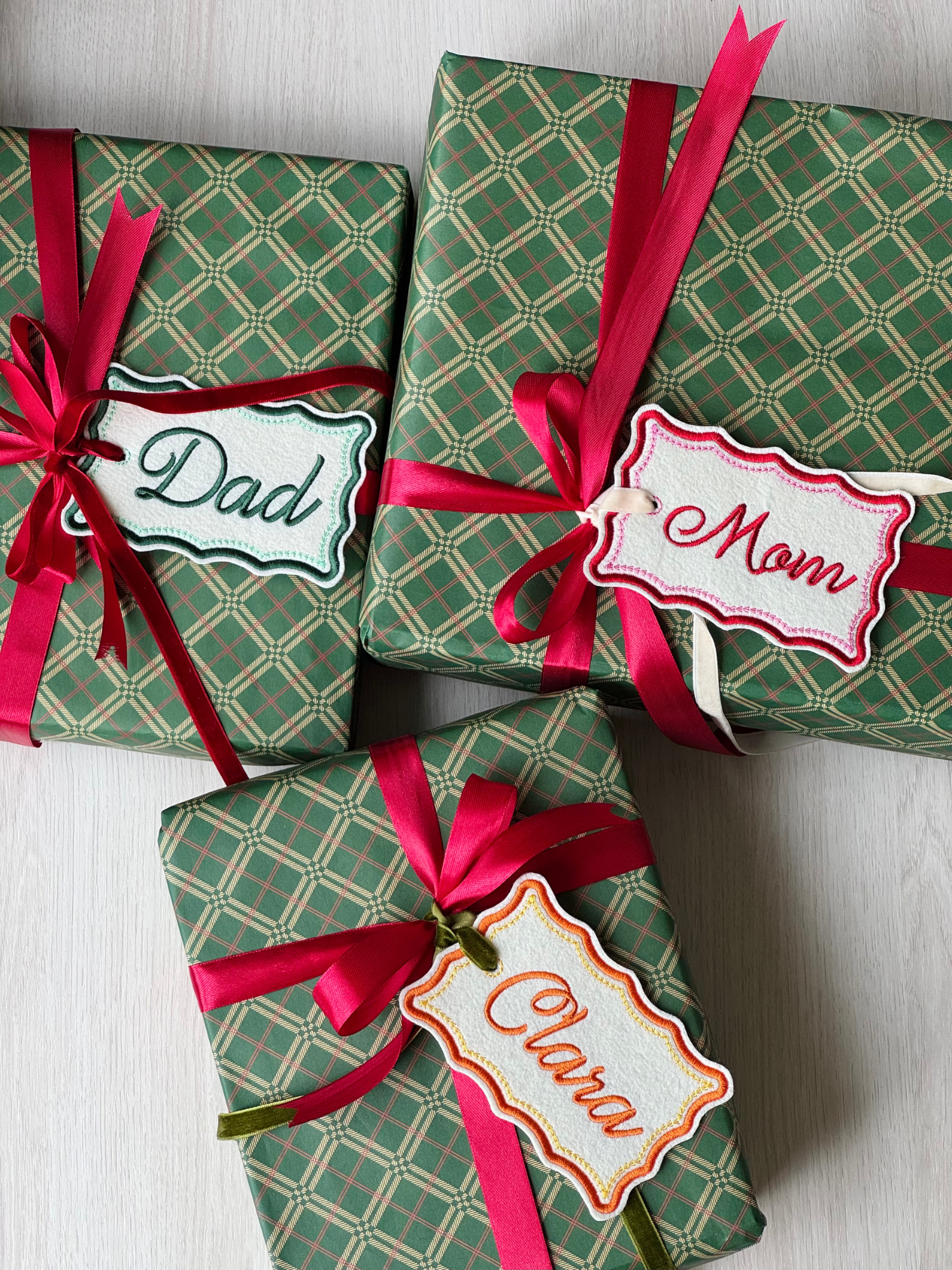 Christmas Stocking/Gift Tag - Customizable