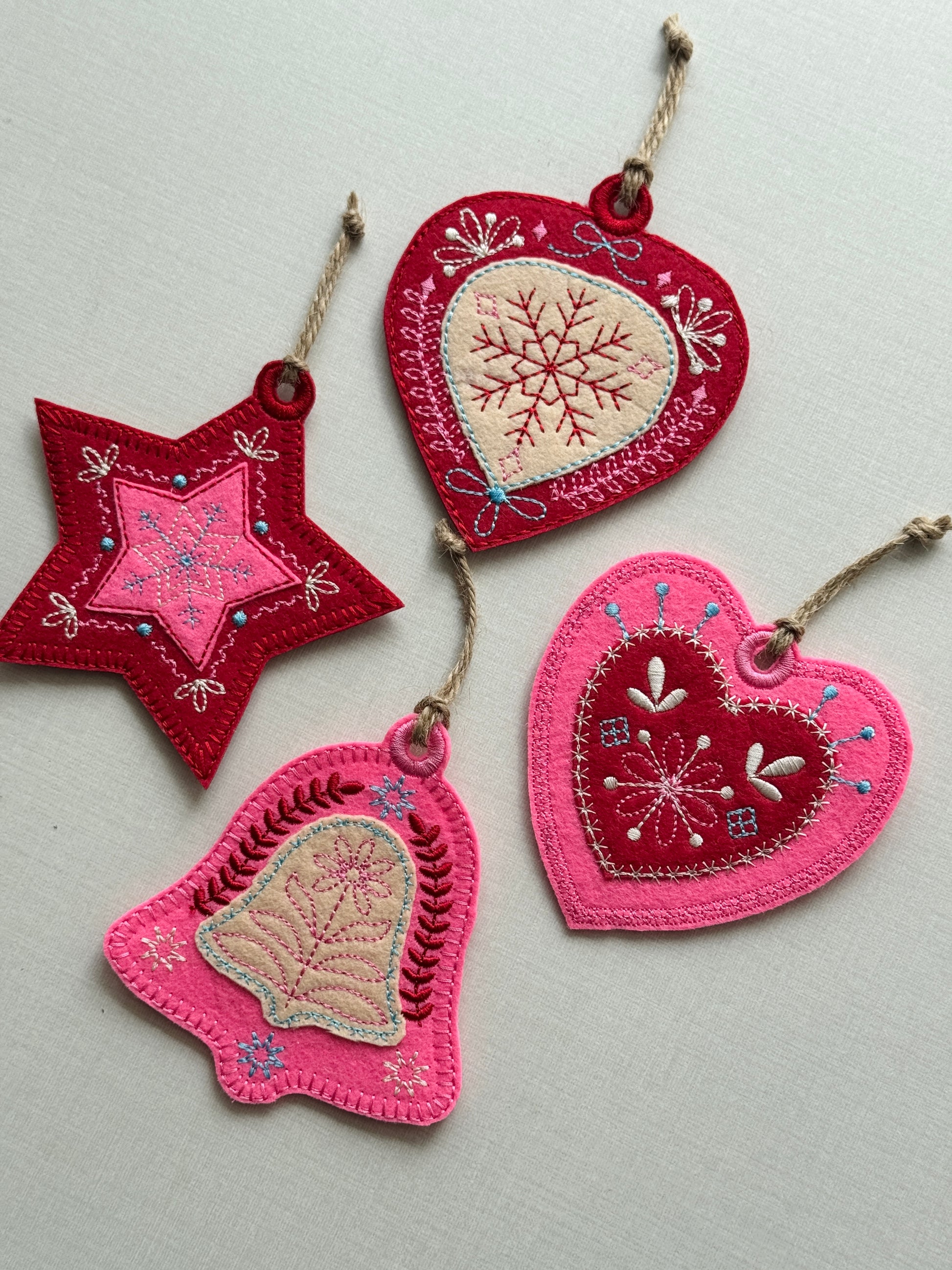 Christmas Ornament/Gift Tag - Set of 4