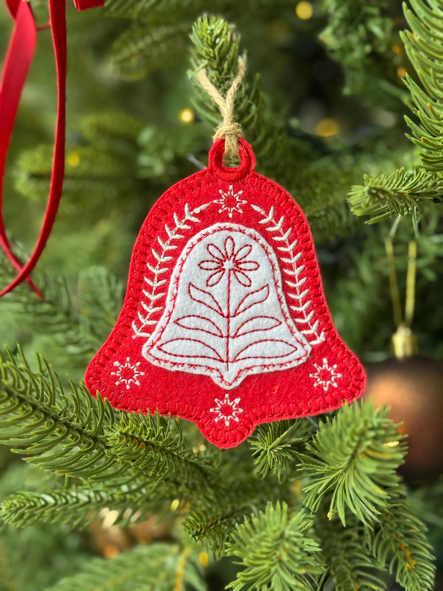 Christmas Ornament/Gift Tag - Set of 5 - Customizable