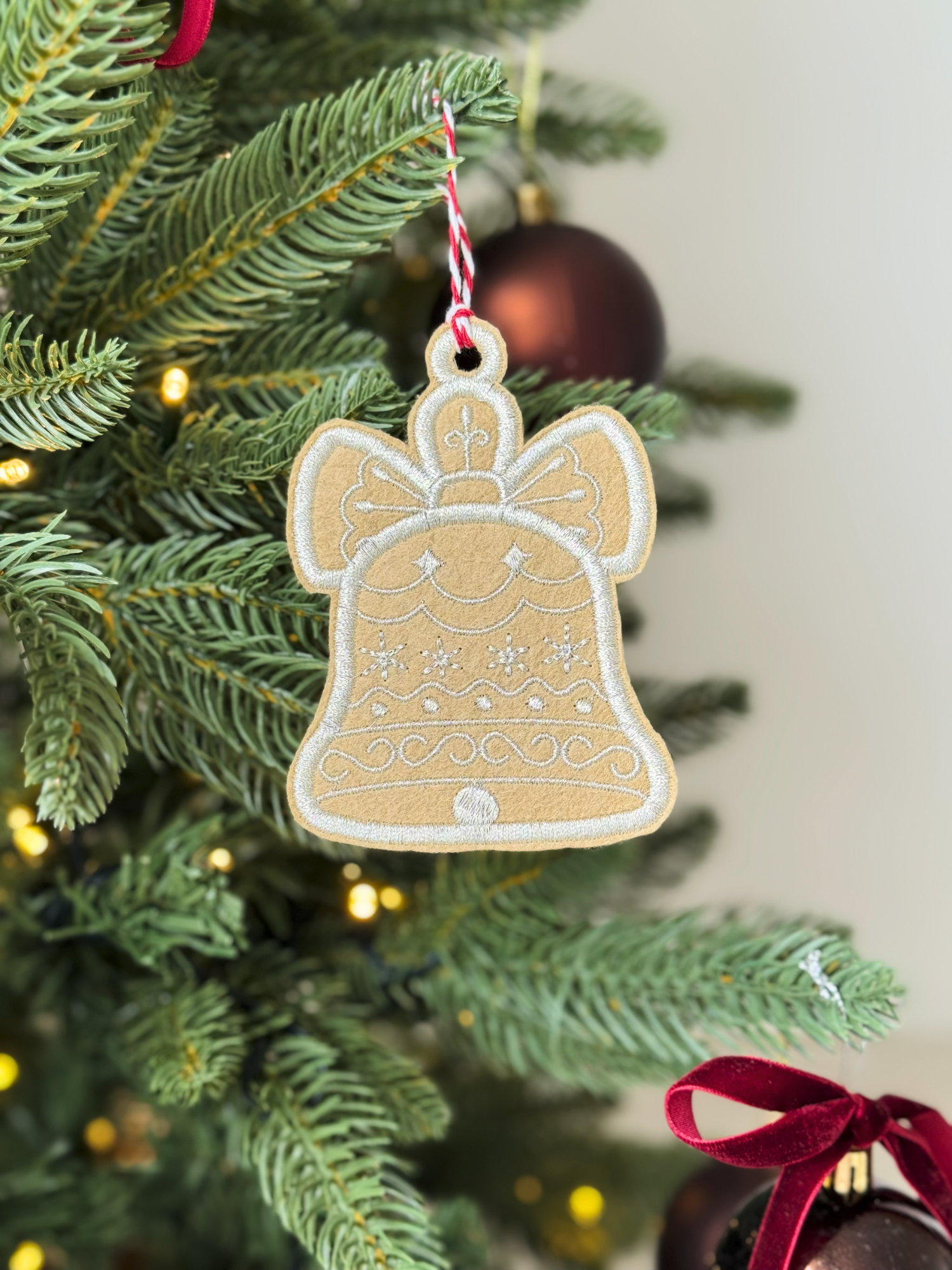 Gingerbread Ornament/Gift Tag - Set of 2, 4, 6, 8, 10