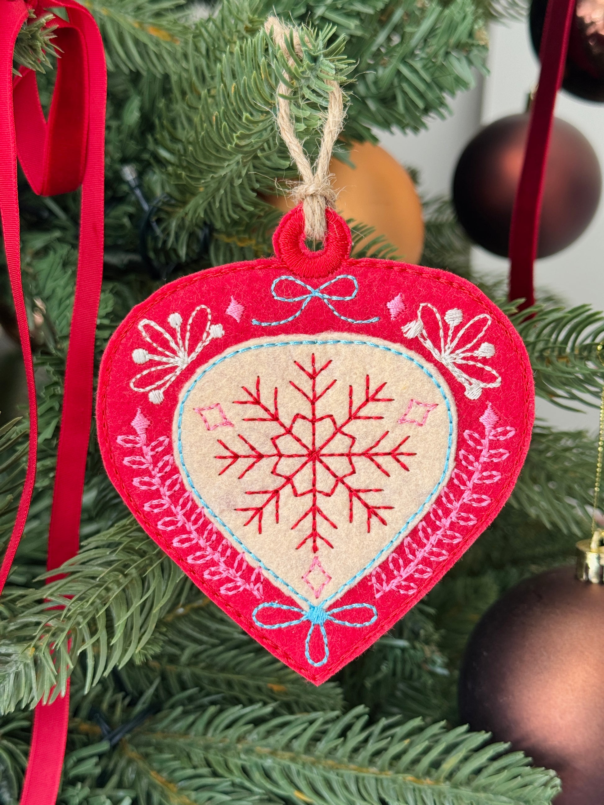 Christmas Ornament/Gift Tag - Set of 4