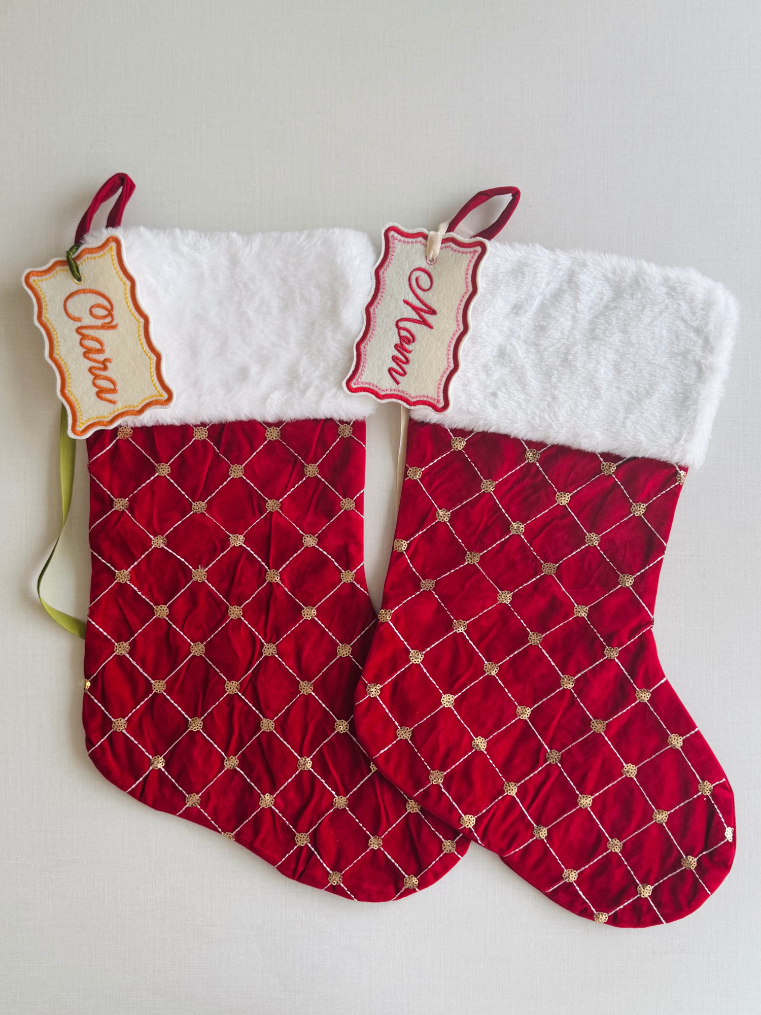 Christmas Stocking/Gift Tag - Customizable