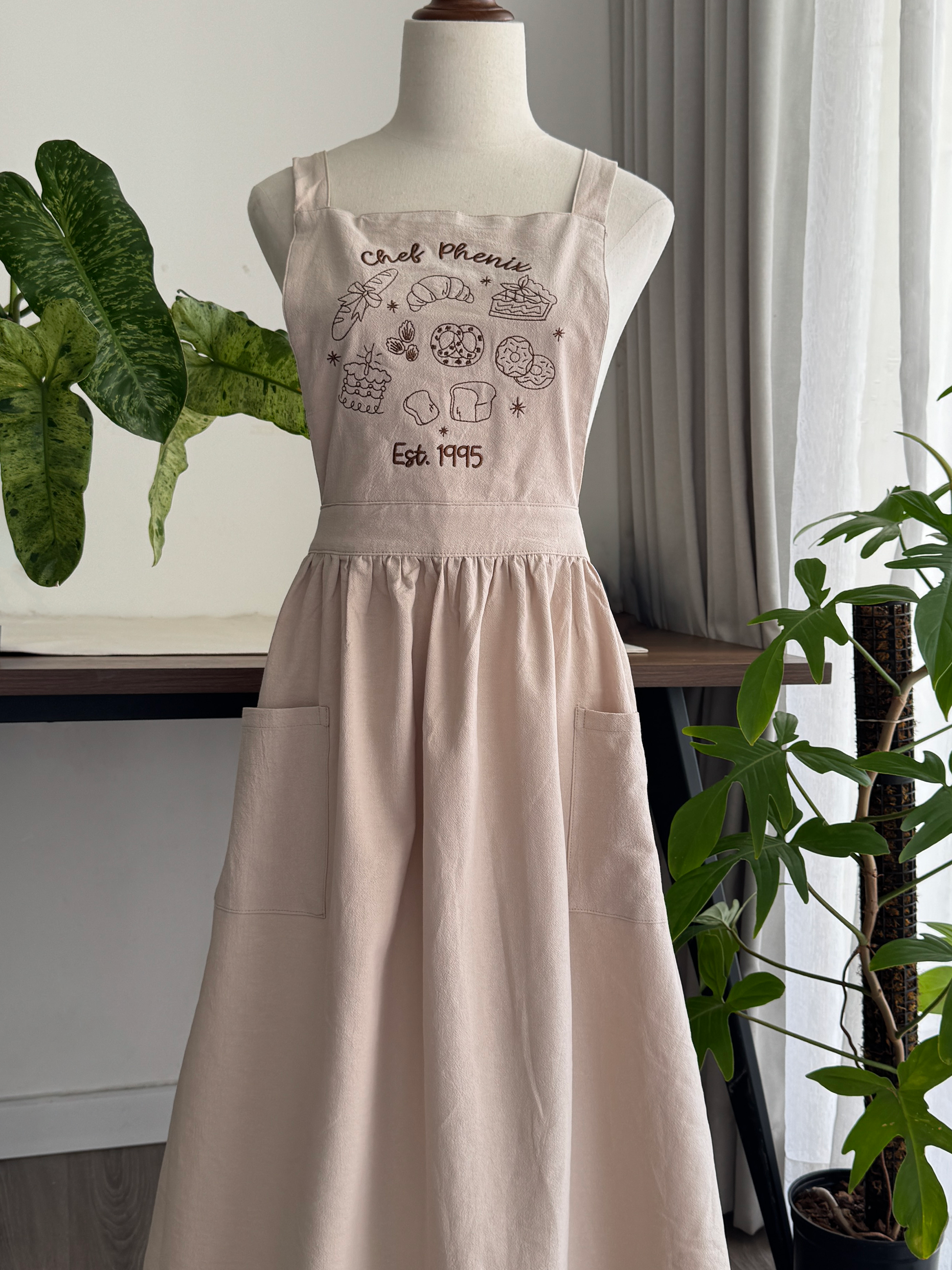Embroidered Apron - Customizable