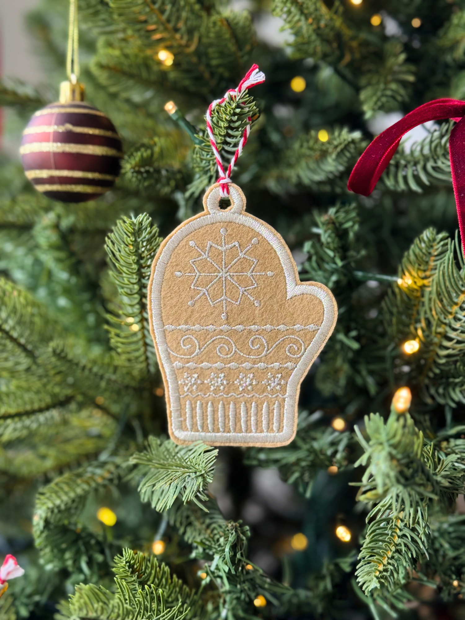 Gingerbread Ornament/Gift Tag - Set of 2, 4, 6, 8, 10