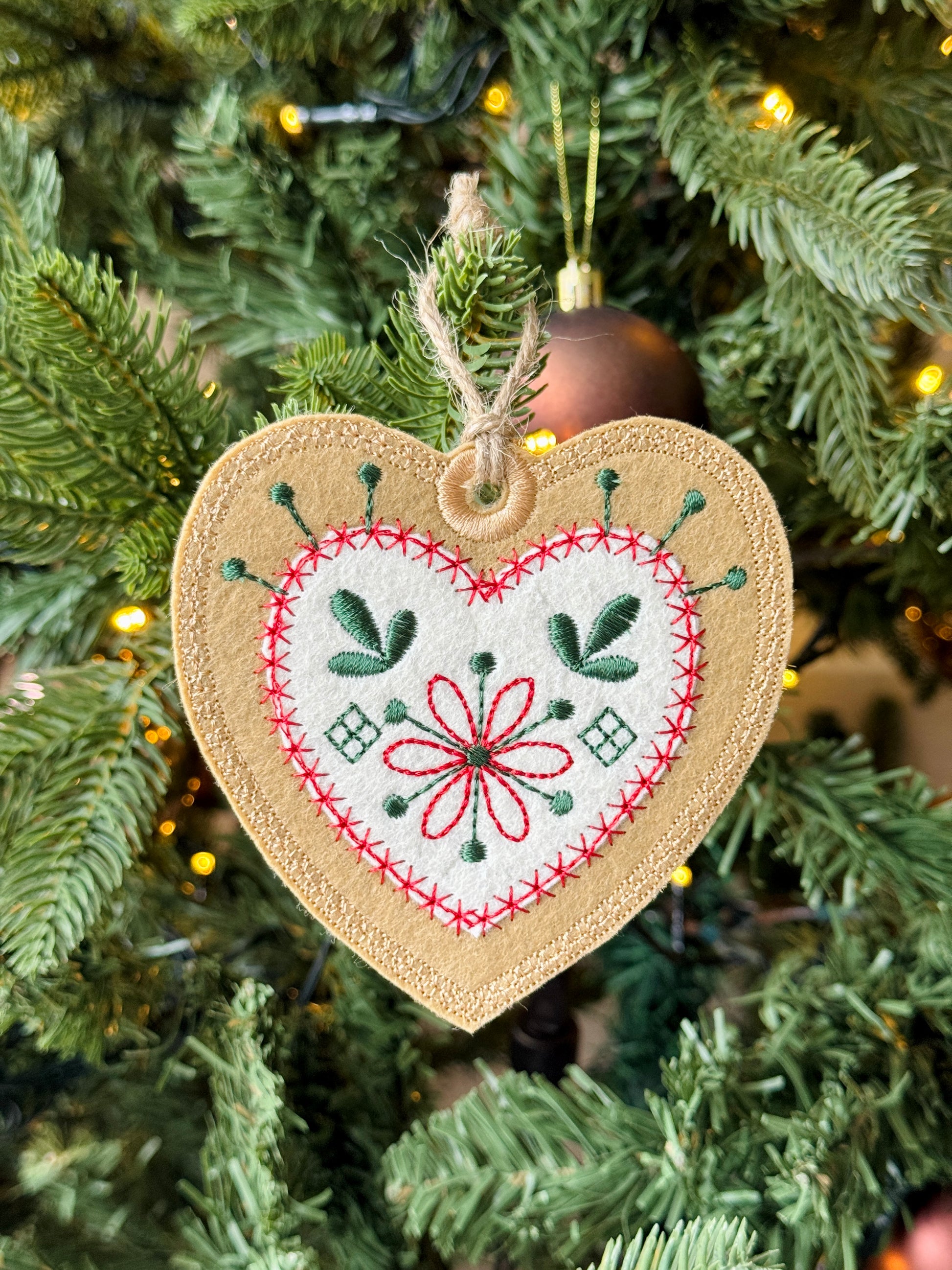Christmas Ornament/Gift Tag - Set of 4