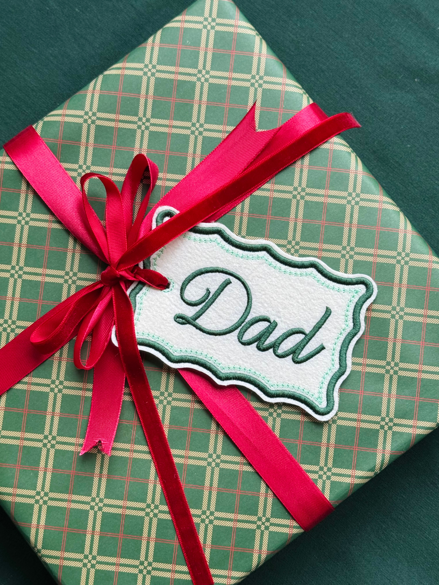Christmas Stocking/Gift Tag - Customizable