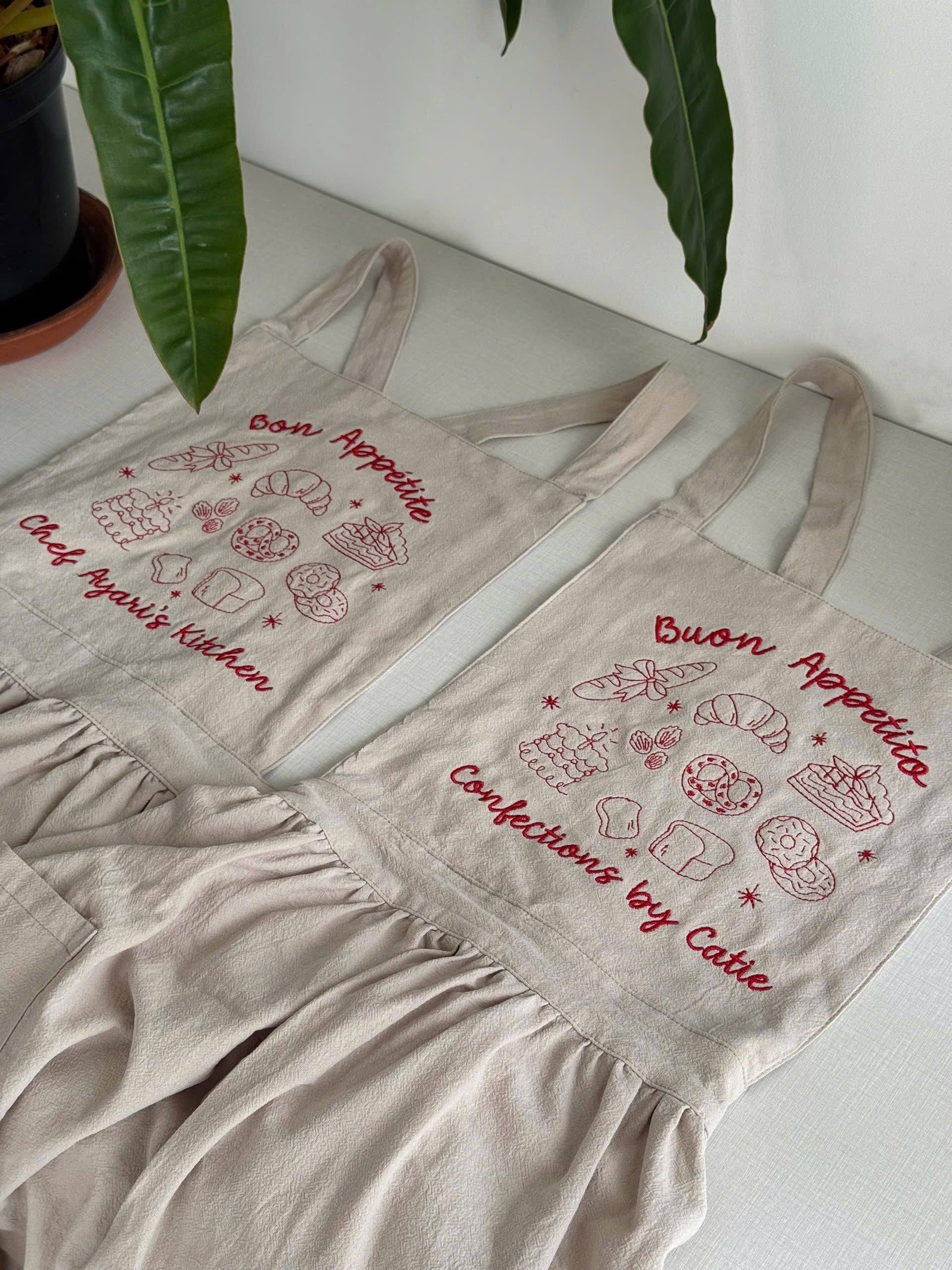 Embroidered Apron - Customizable