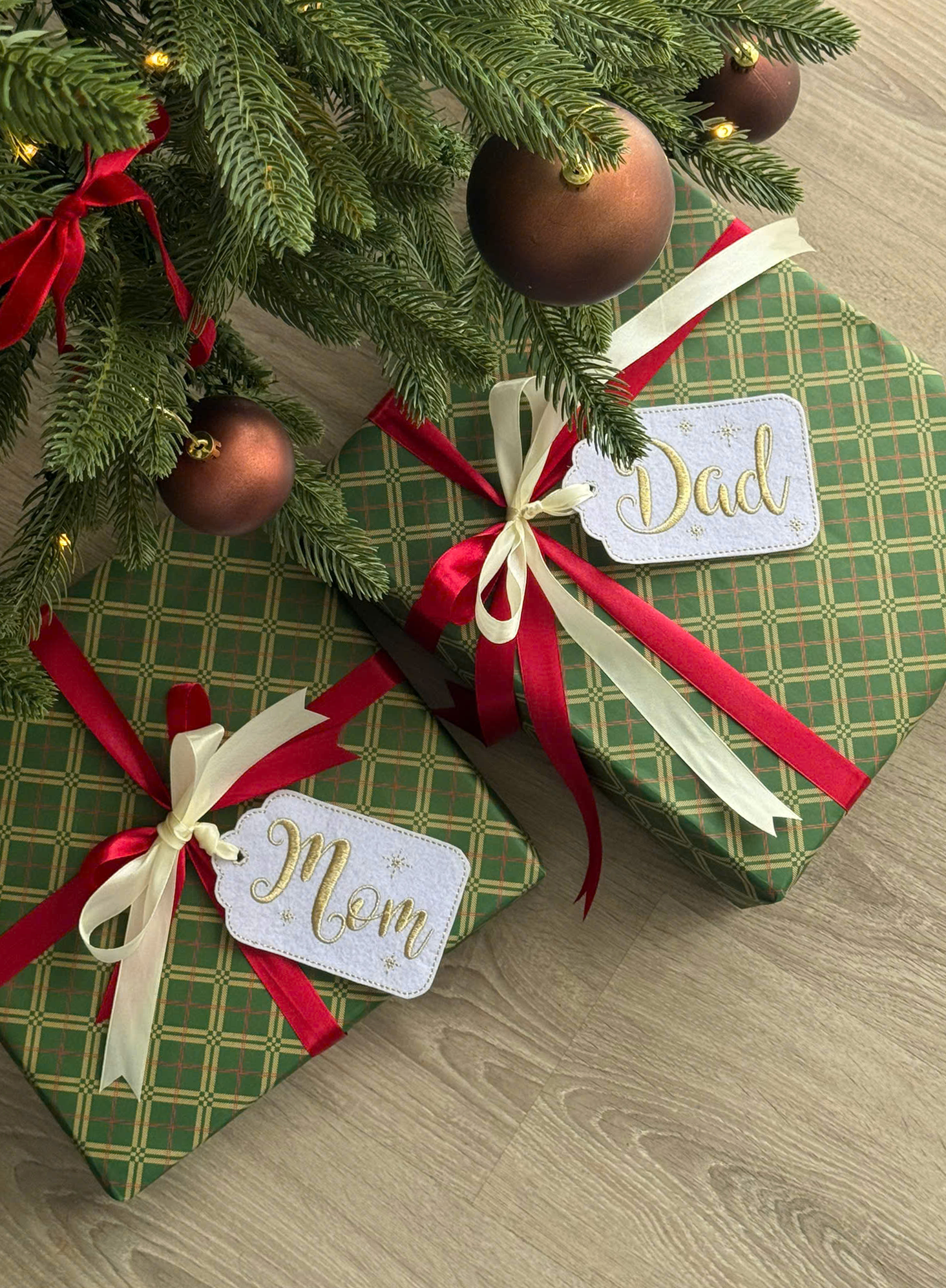 Christmas Stocking/Gift Tag - Customizable