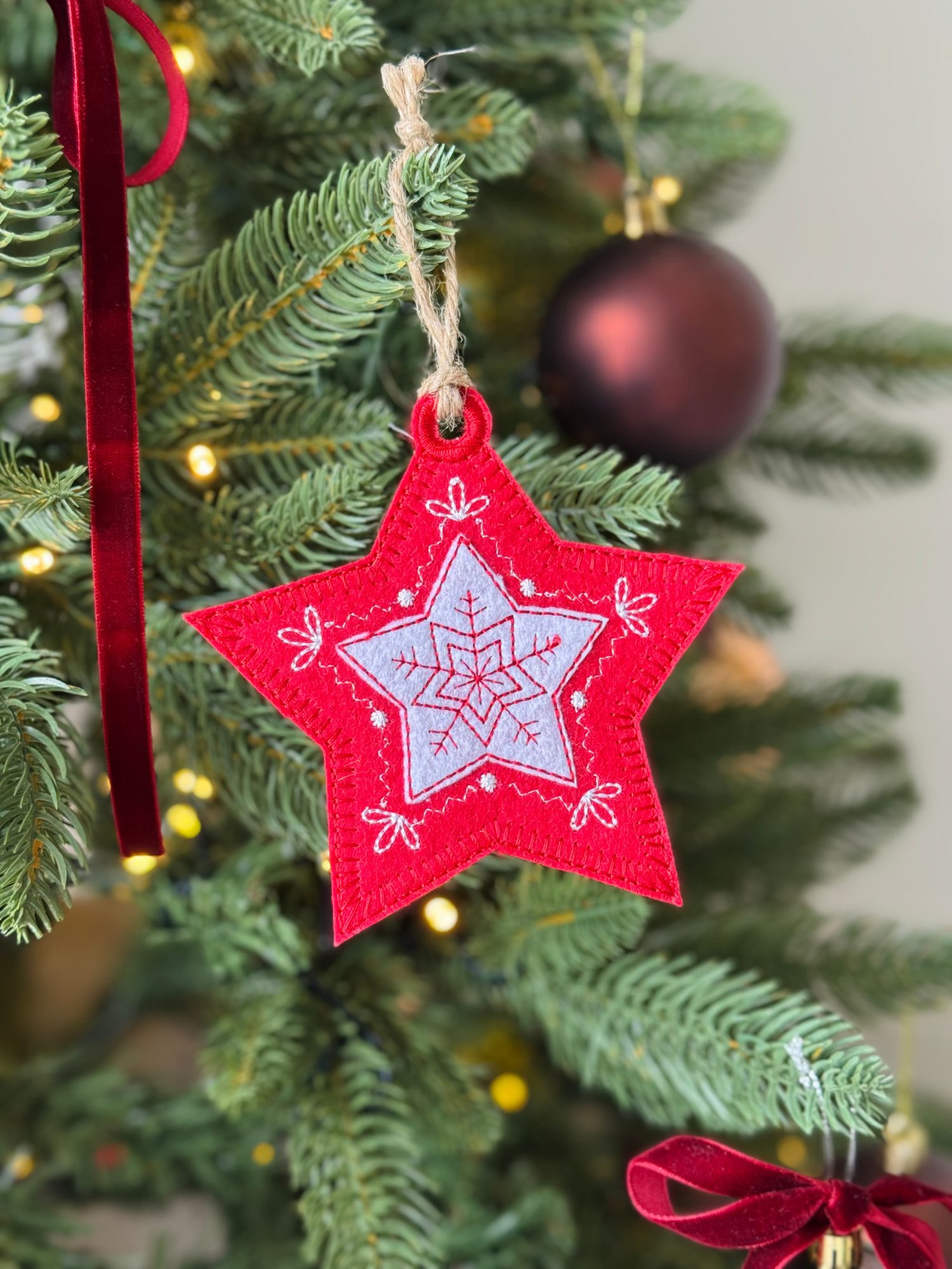Christmas Ornament/Gift Tag - Set of 5 - Customizable