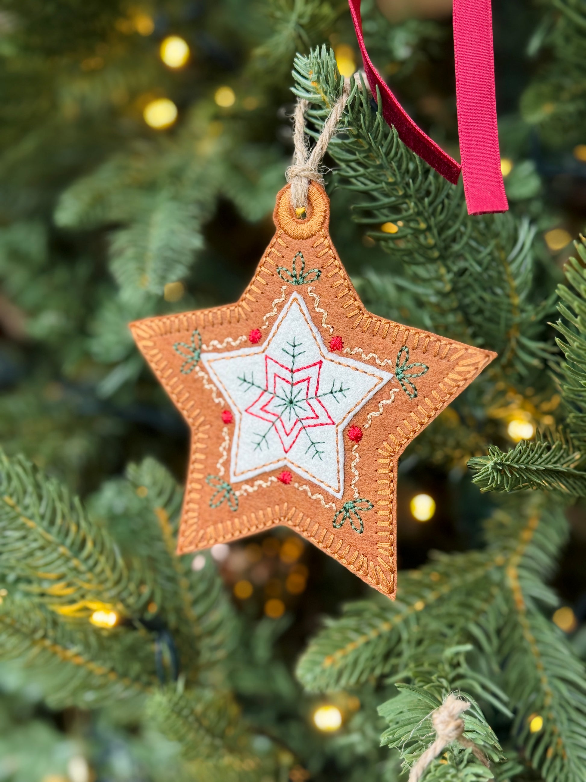 Christmas Ornament/Gift Tag - Set of 4