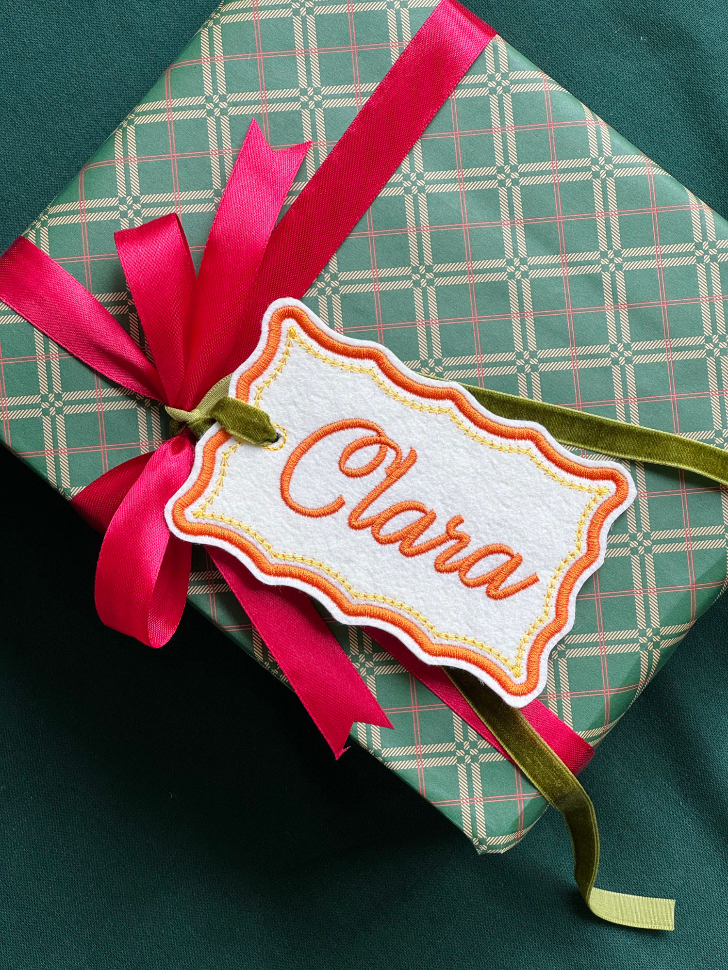 Christmas Stocking/Gift Tag - Customizable