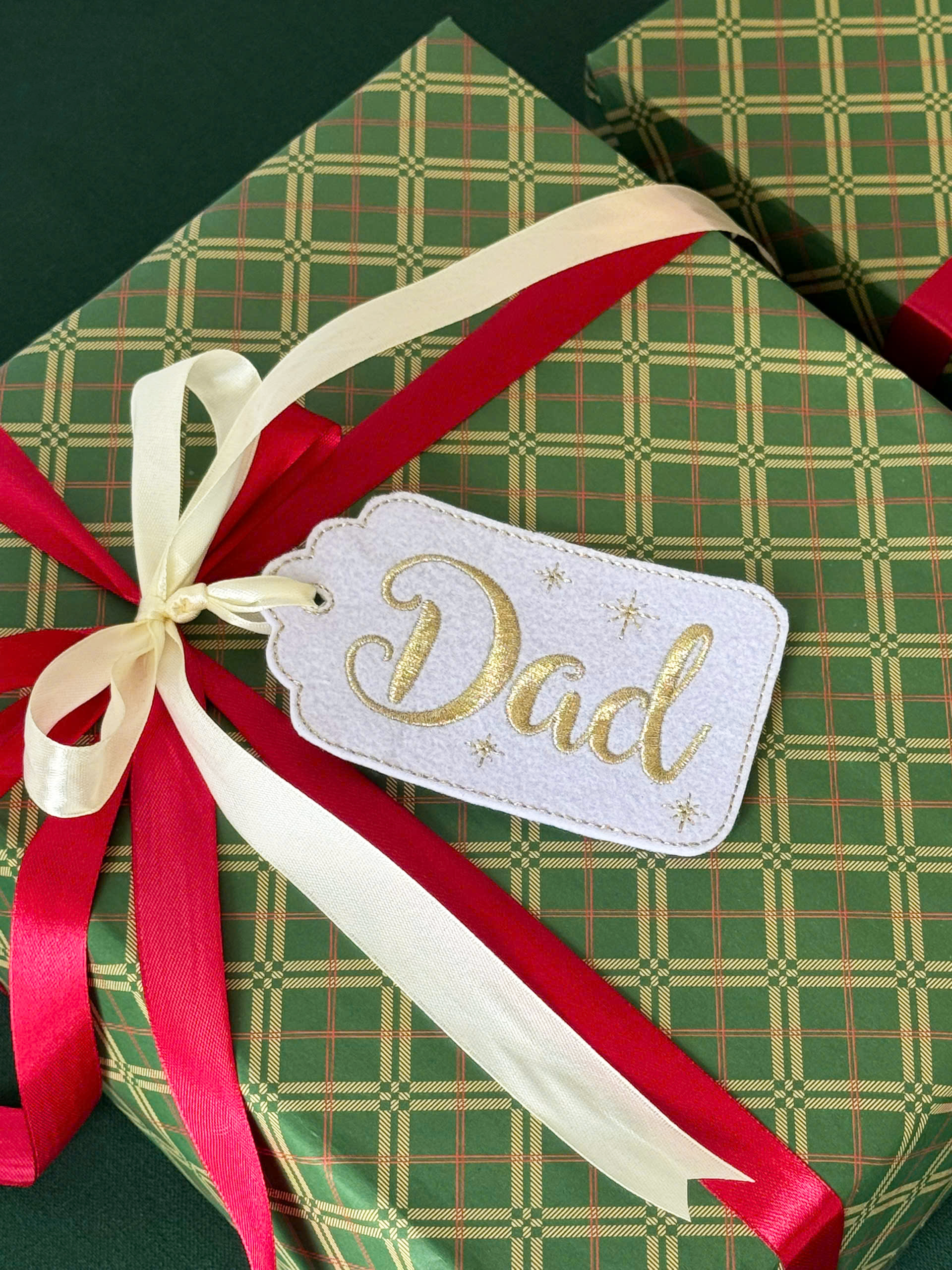 Christmas Stocking/Gift Tag - Customizable