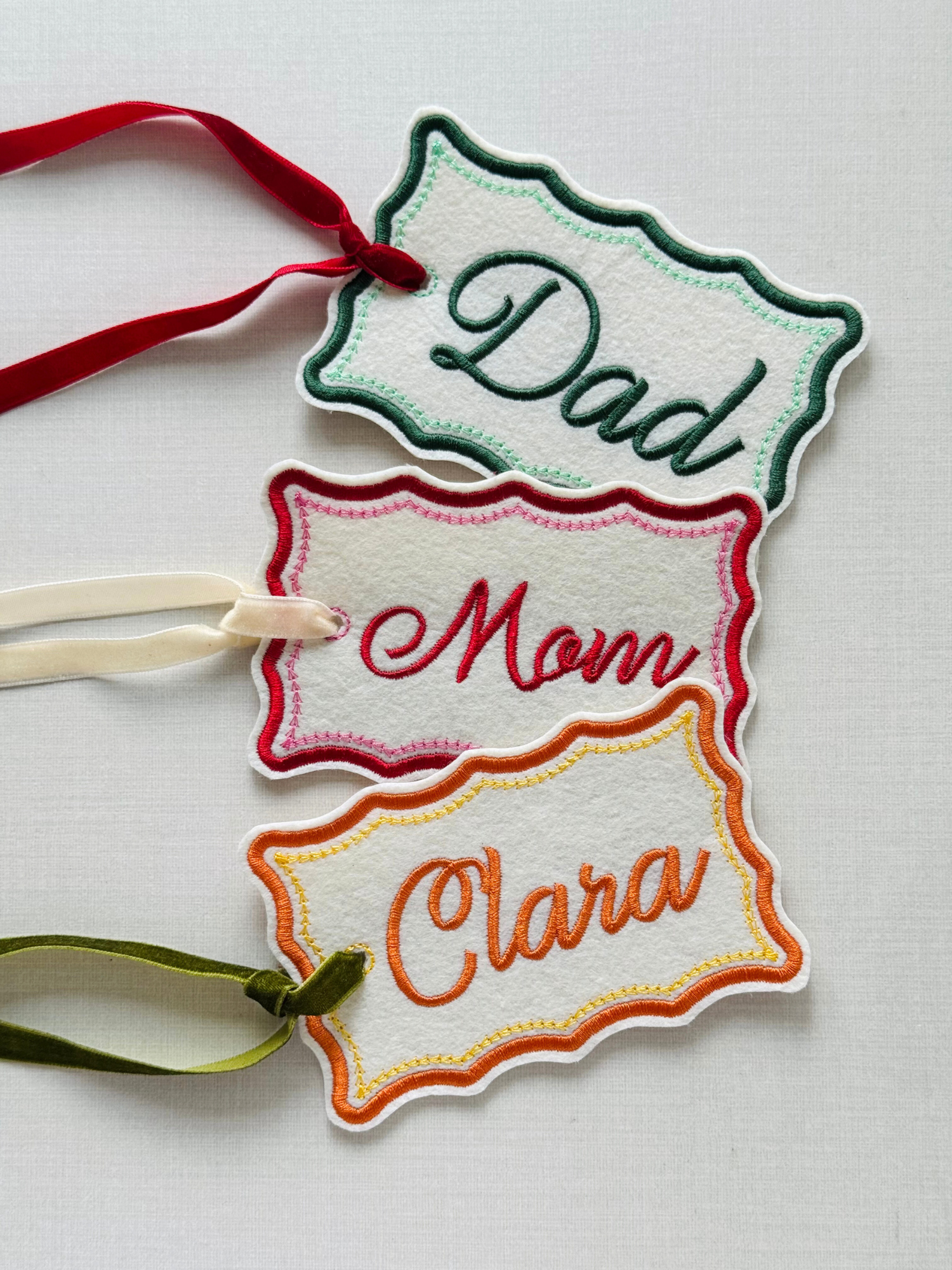 Christmas Stocking/Gift Tag - Customizable