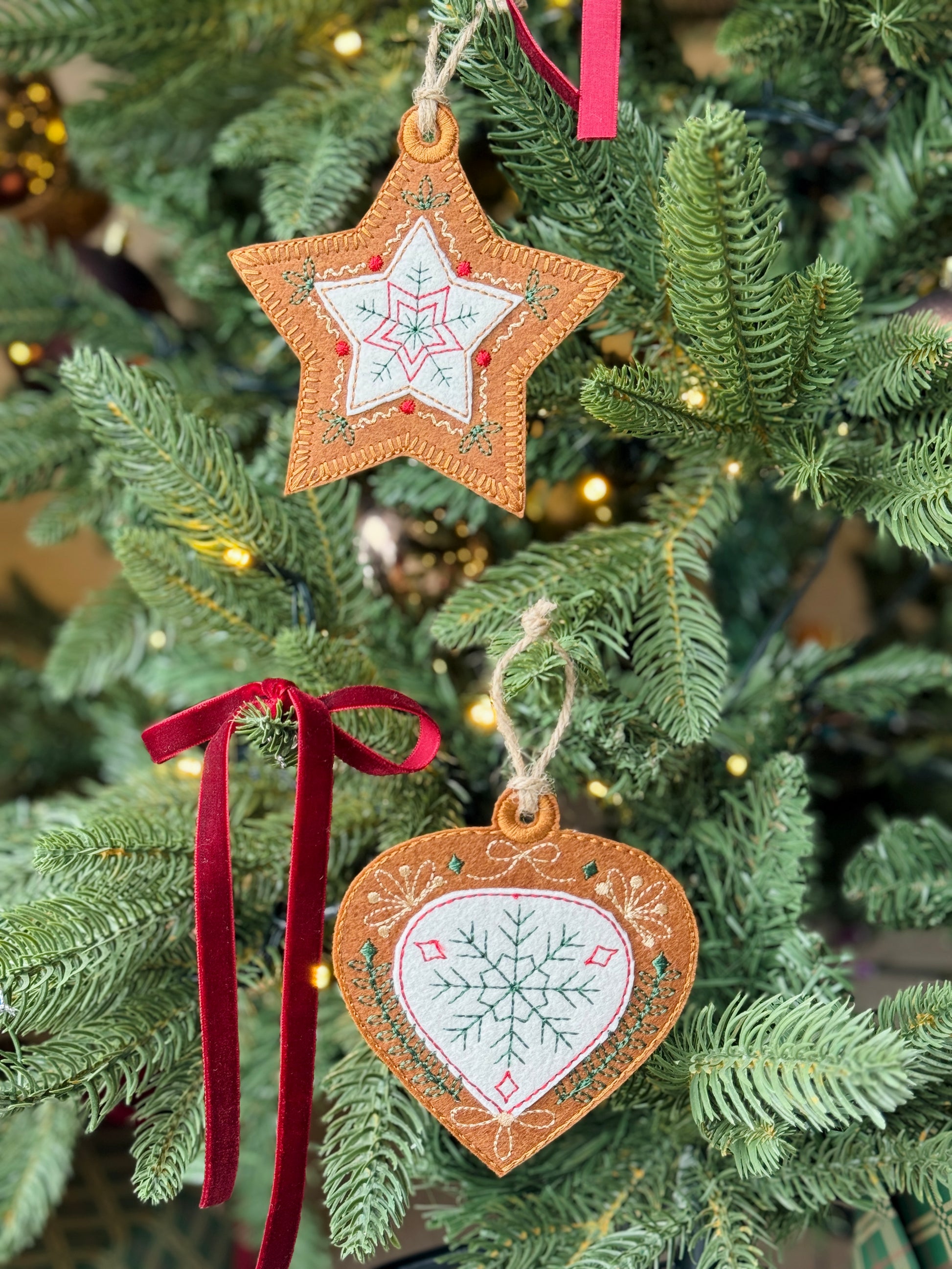 Christmas Ornament/Gift Tag - Set of 4