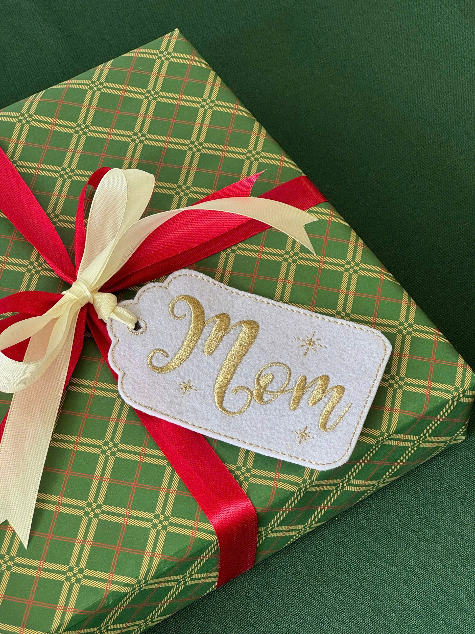 Christmas Stocking/Gift Tag - Customizable