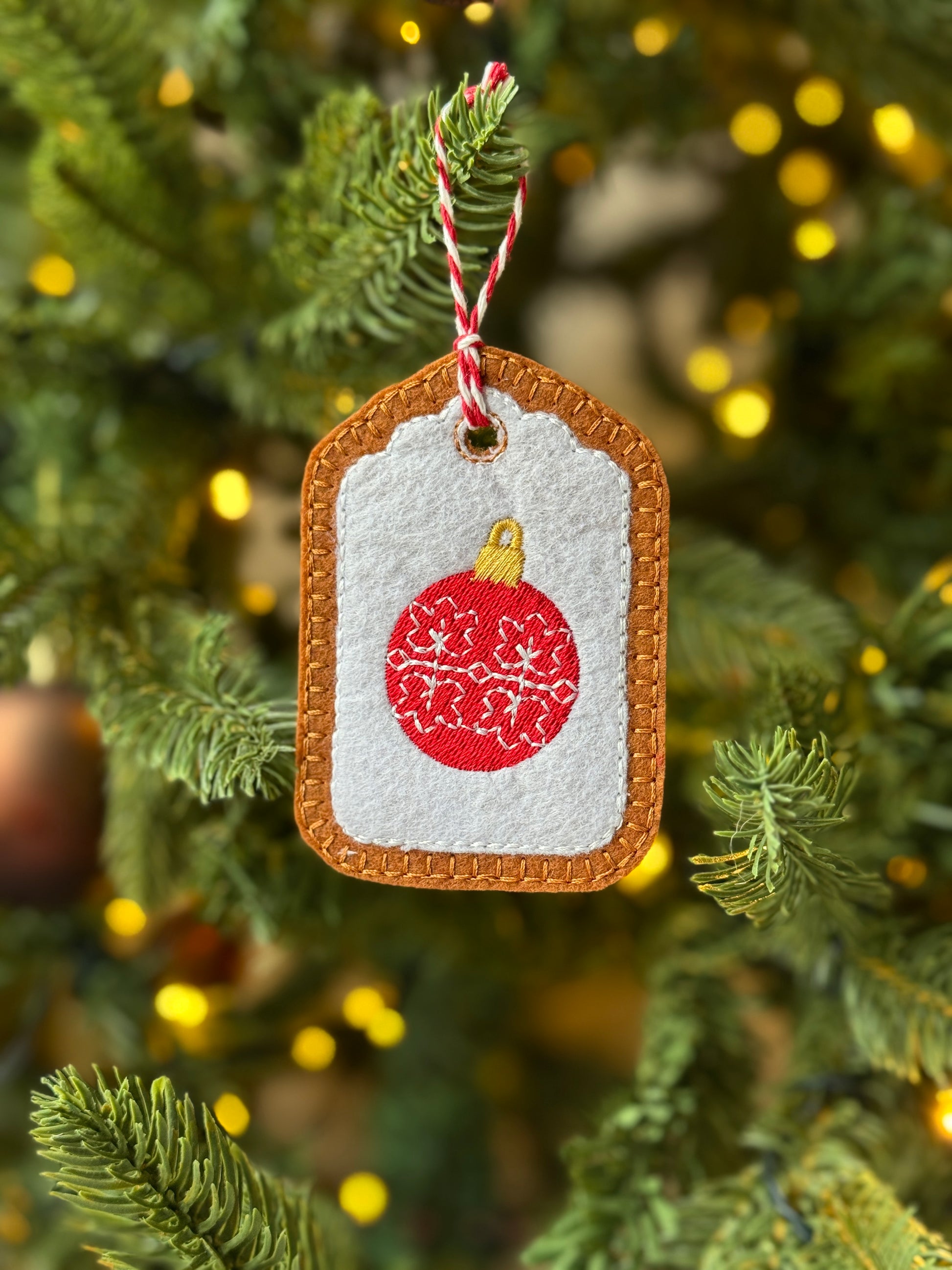 Christmas Ornament/Gift Tag - Set of 3, 5, 7