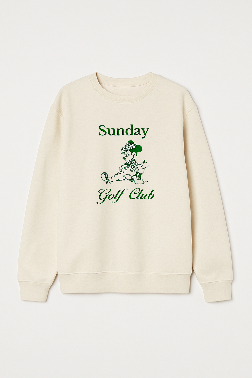 Sunday Golf Club Unisex Embroidered Sweatshirt, S-3XL, 8 Colors