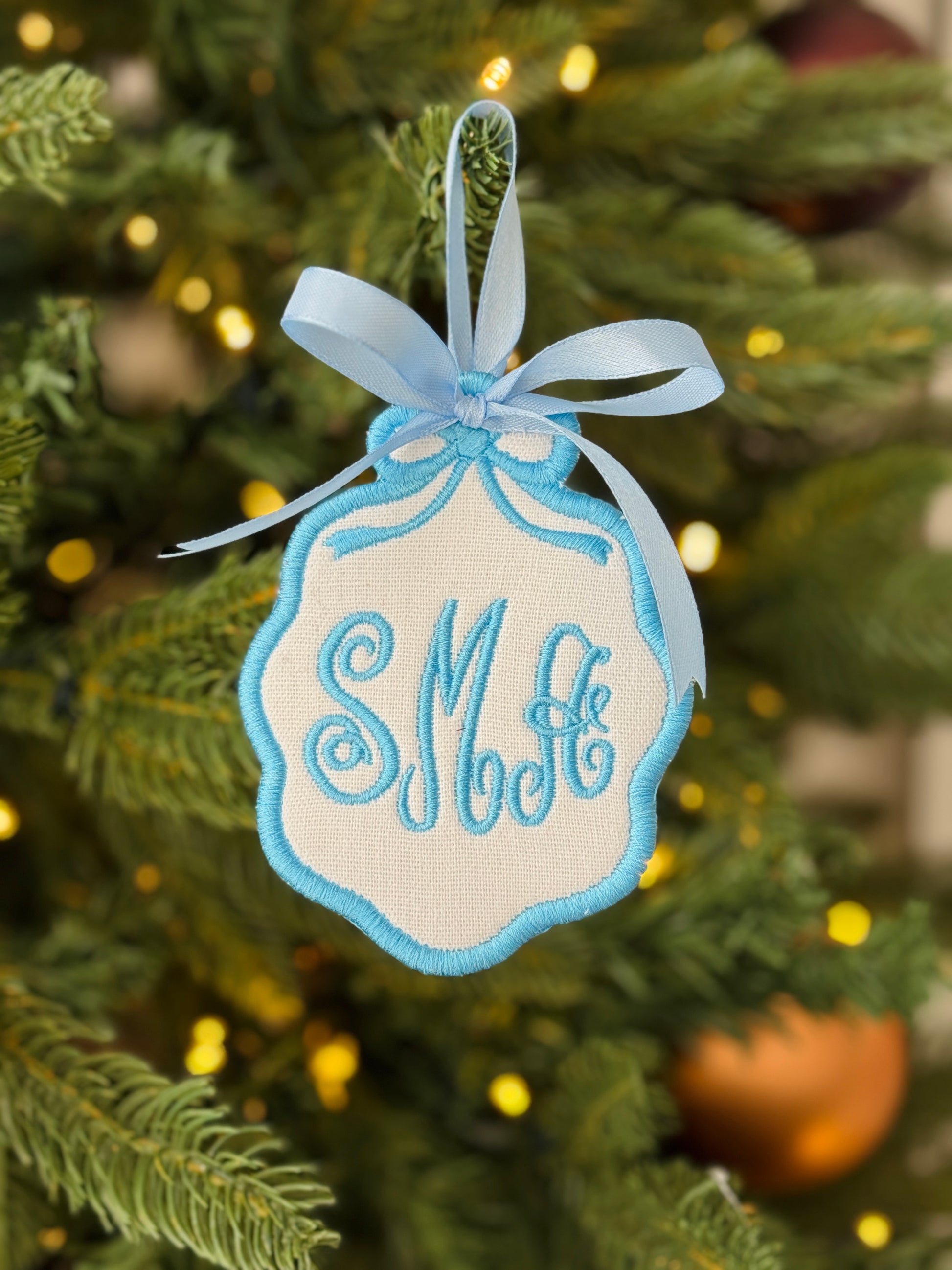 First Christmas Gift Tag/Ornament - Customizable