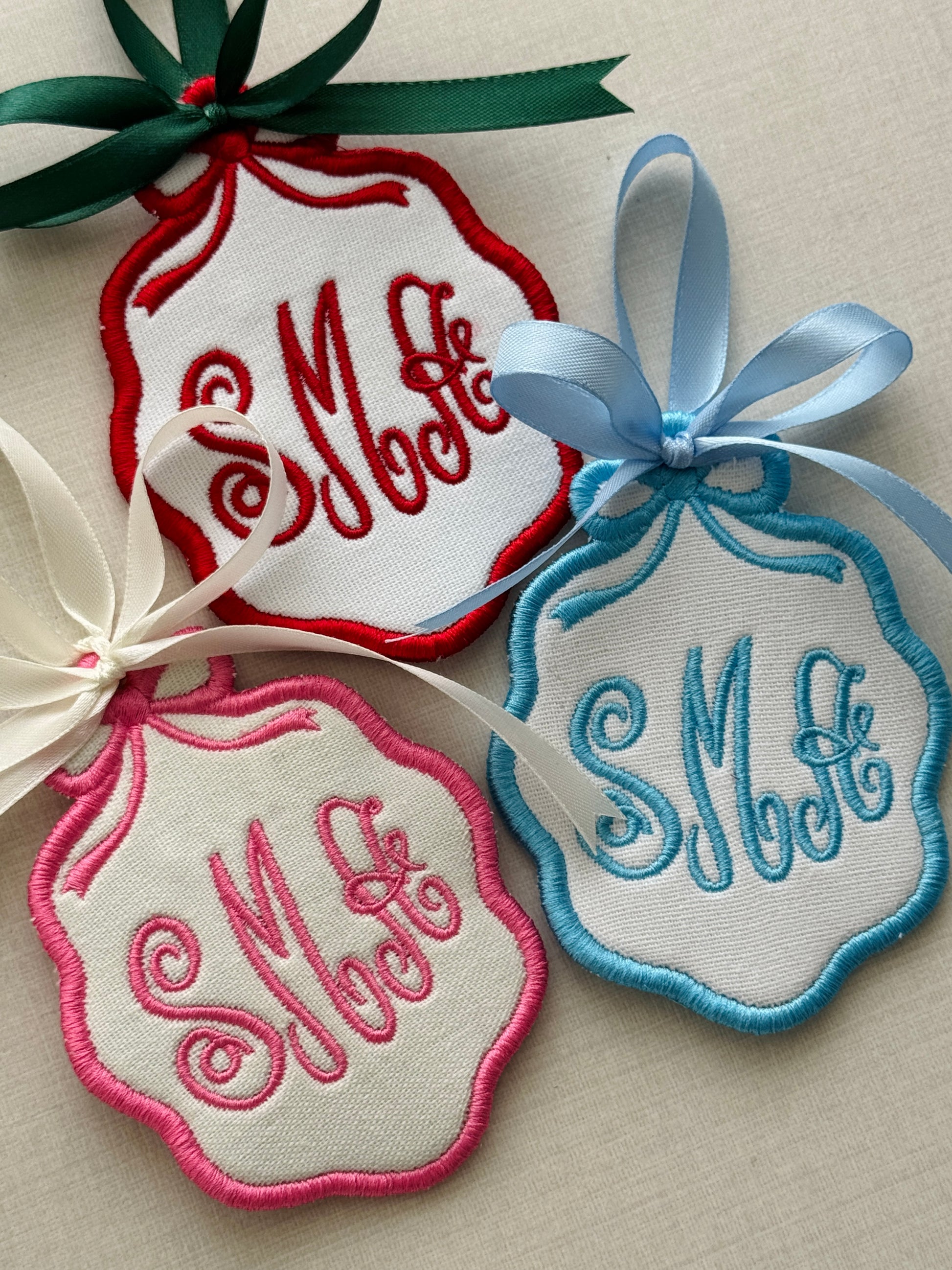 First Christmas Gift Tag/Ornament - Customizable