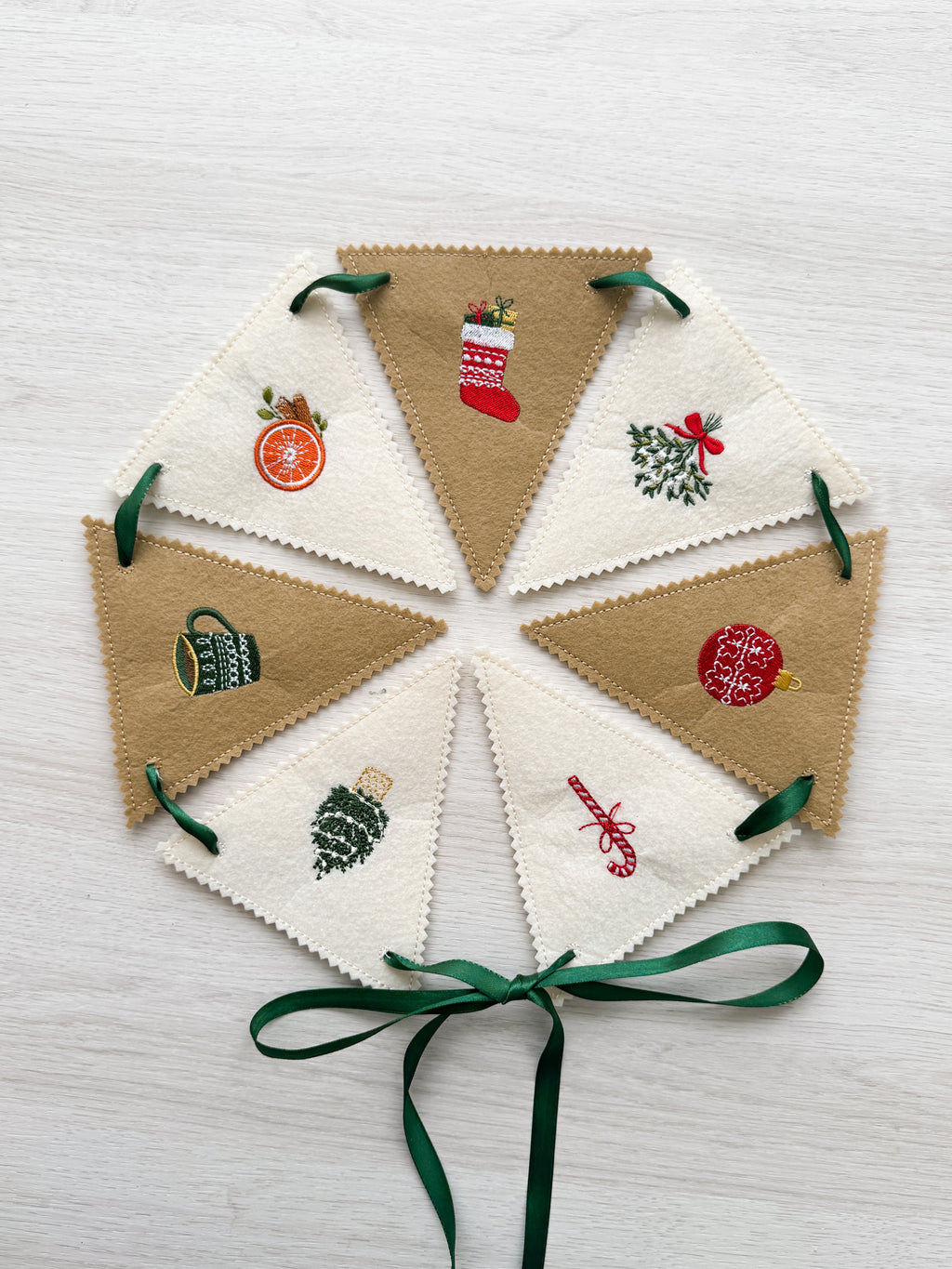 Embroidered Garland