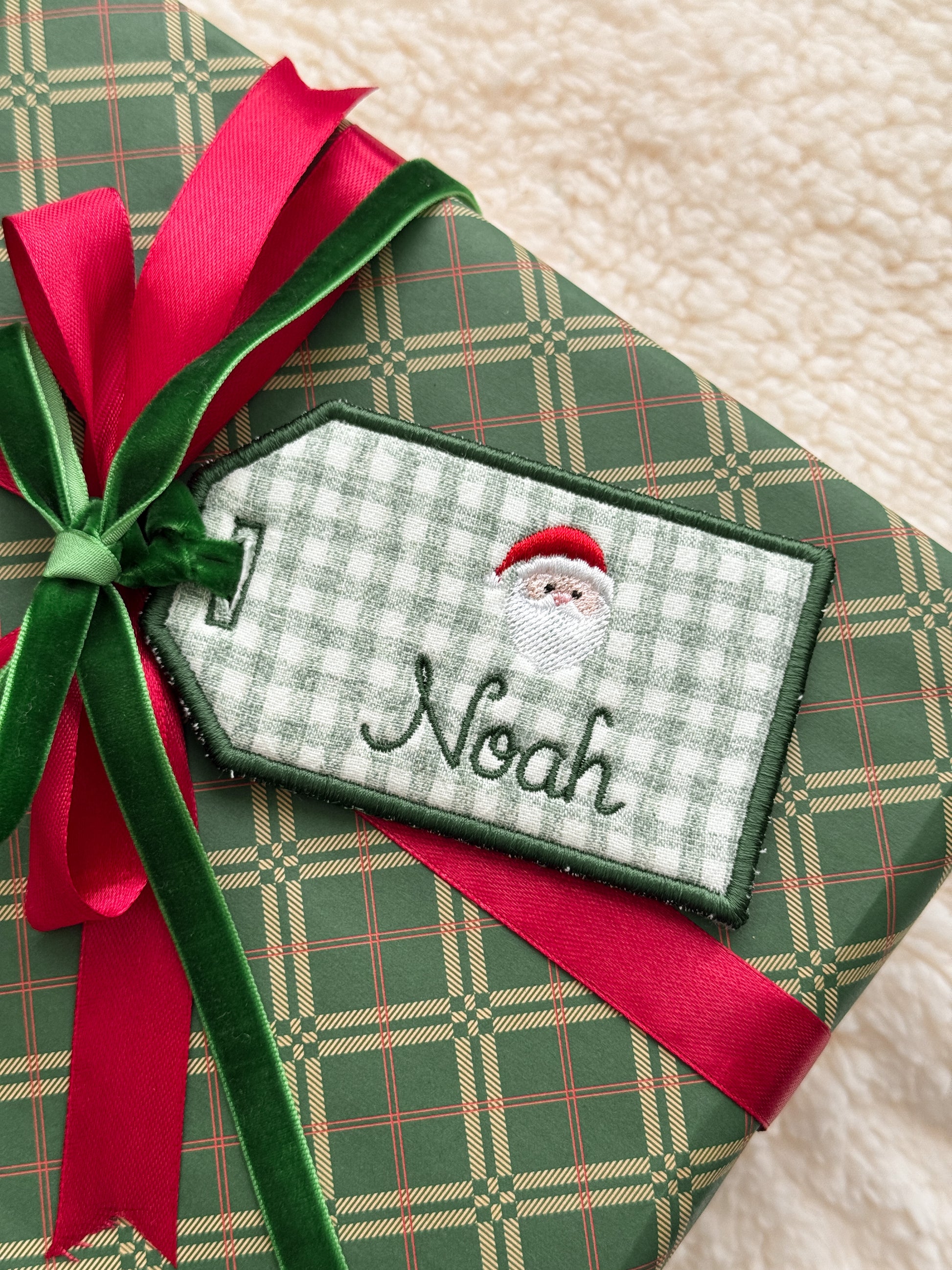 Christmas Stocking/Gift Tag - Customizable