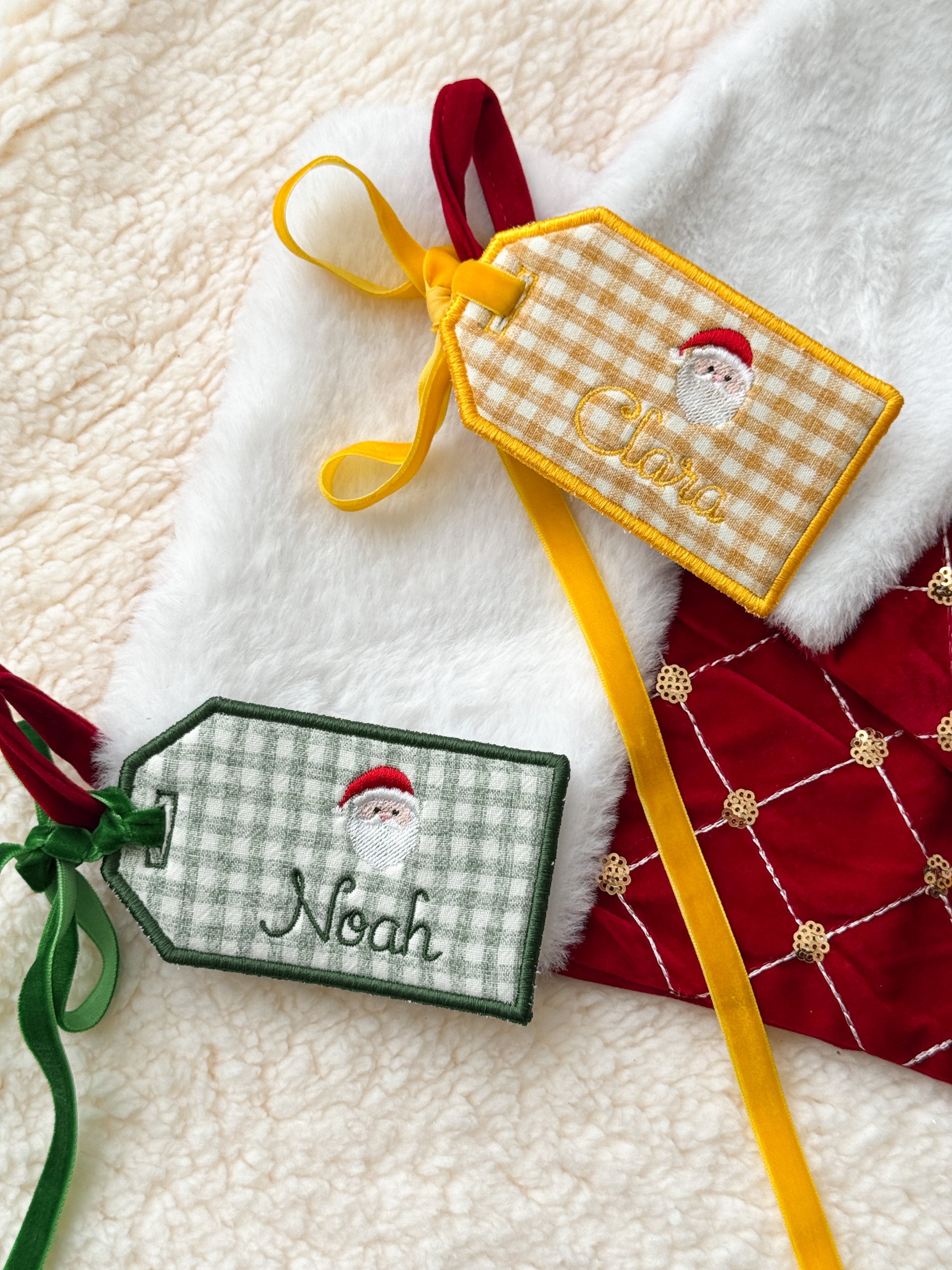 Christmas Stocking/Gift Tag - Customizable