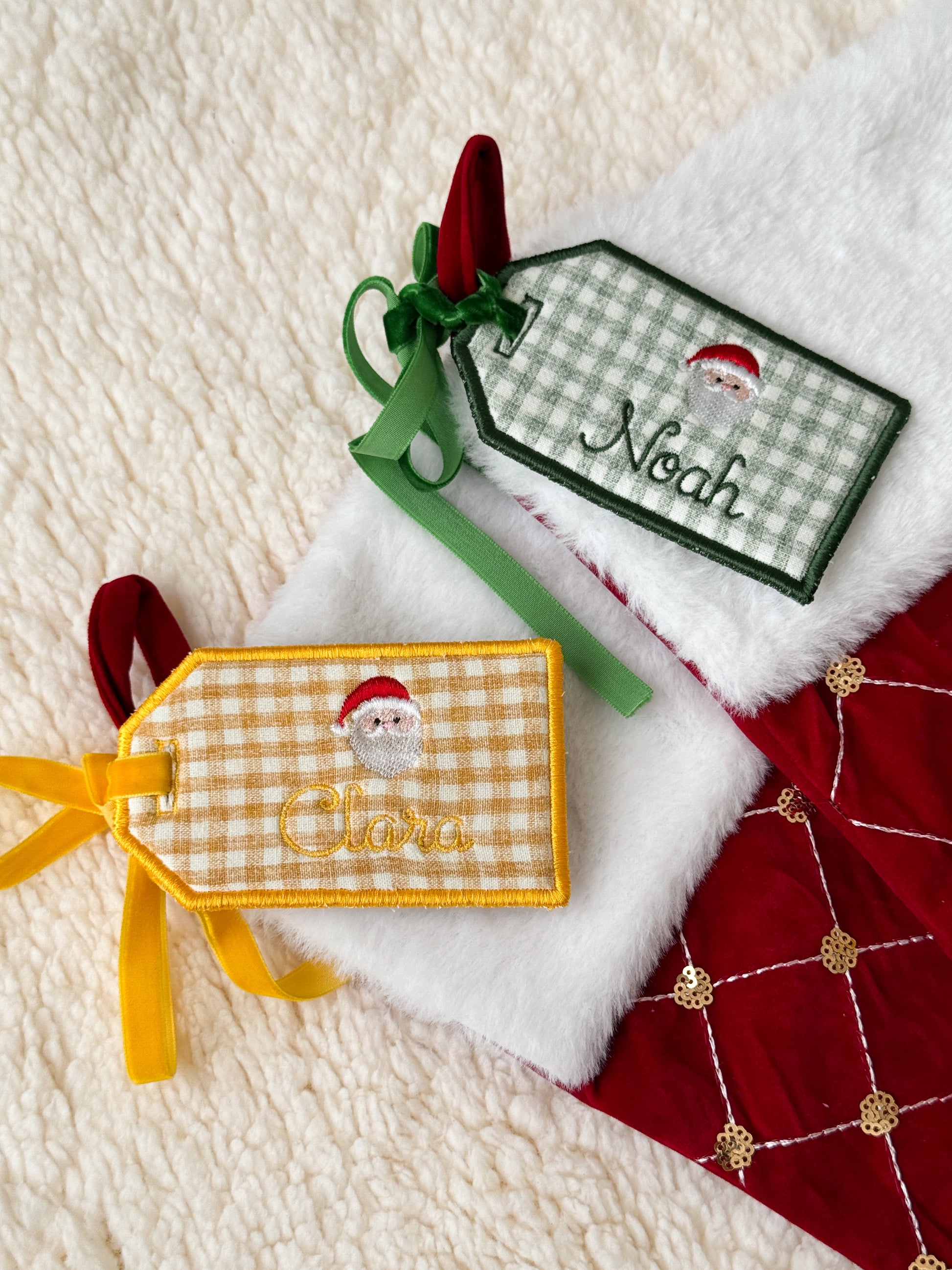 Christmas Stocking/Gift Tag - Customizable