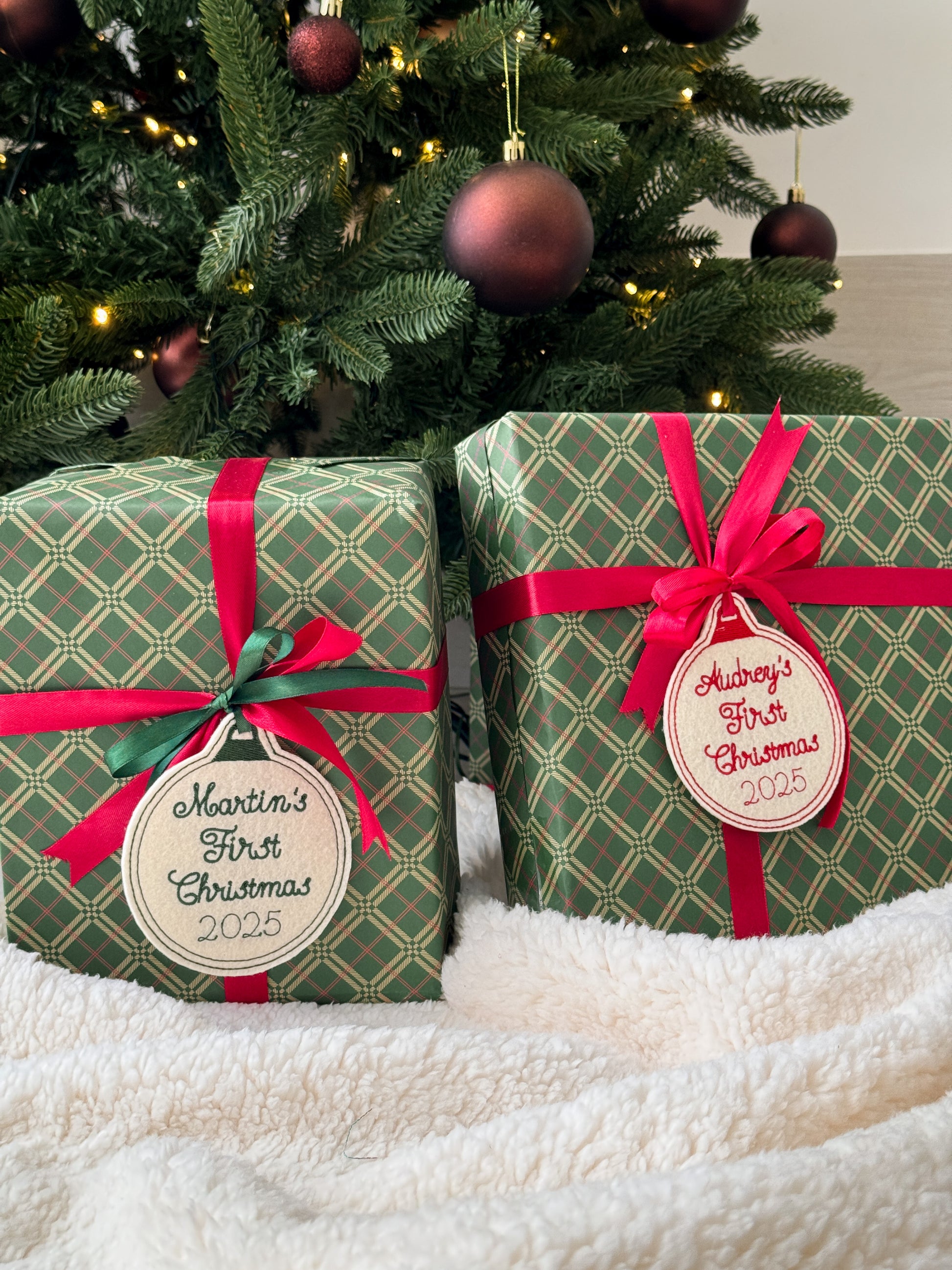 Christmas Stocking/Gift Tag - Customizable