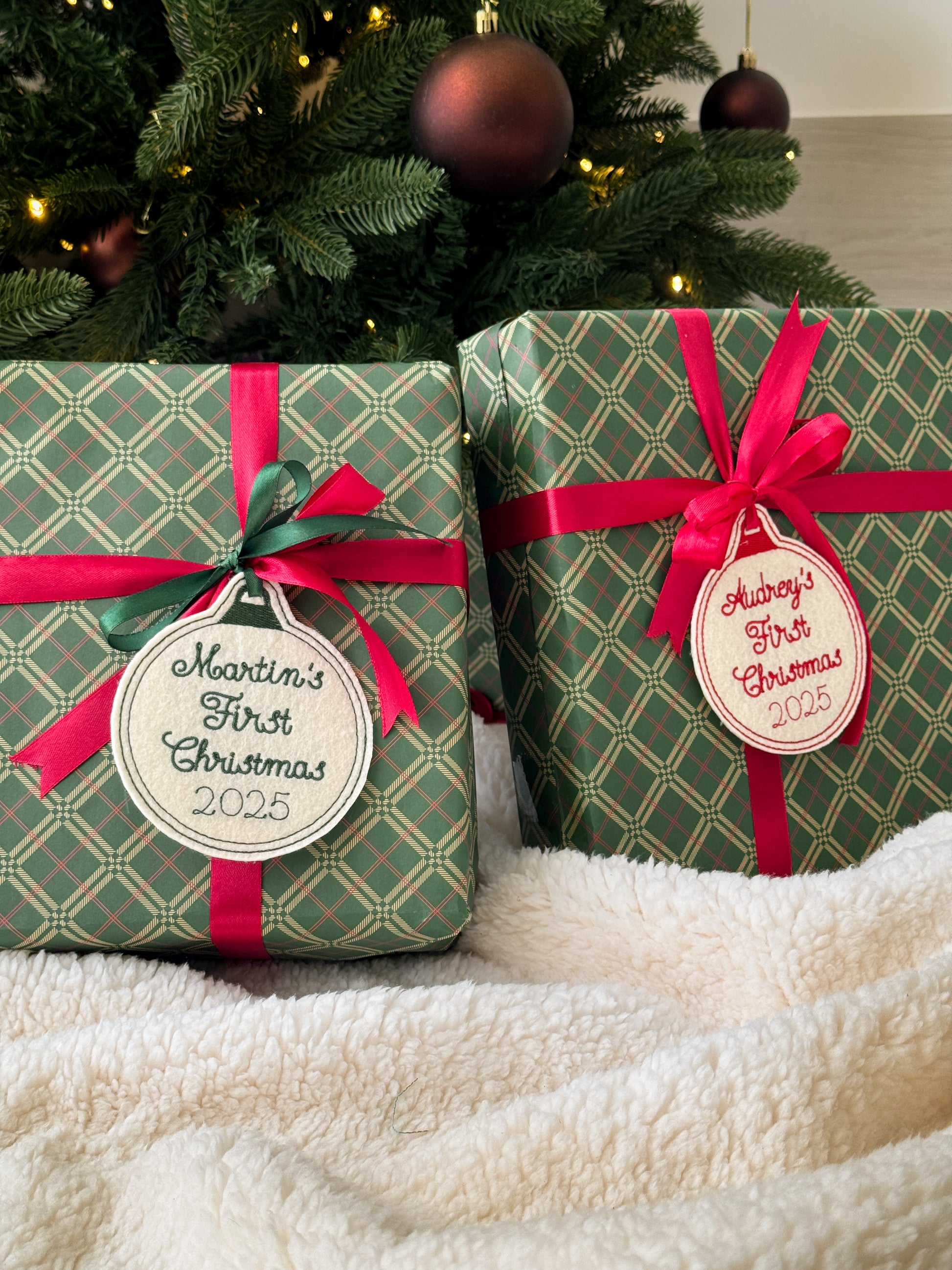 Christmas Stocking/Gift Tag - Customizable