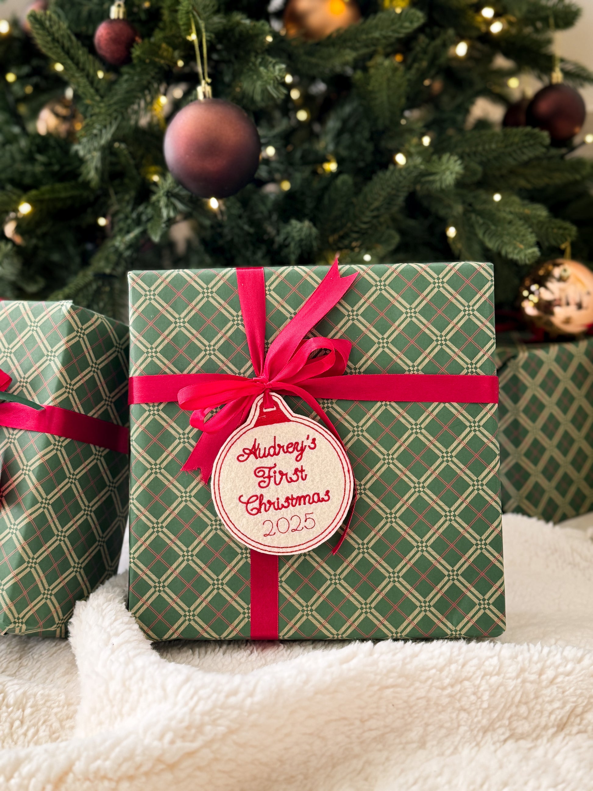 Christmas Stocking/Gift Tag - Customizable