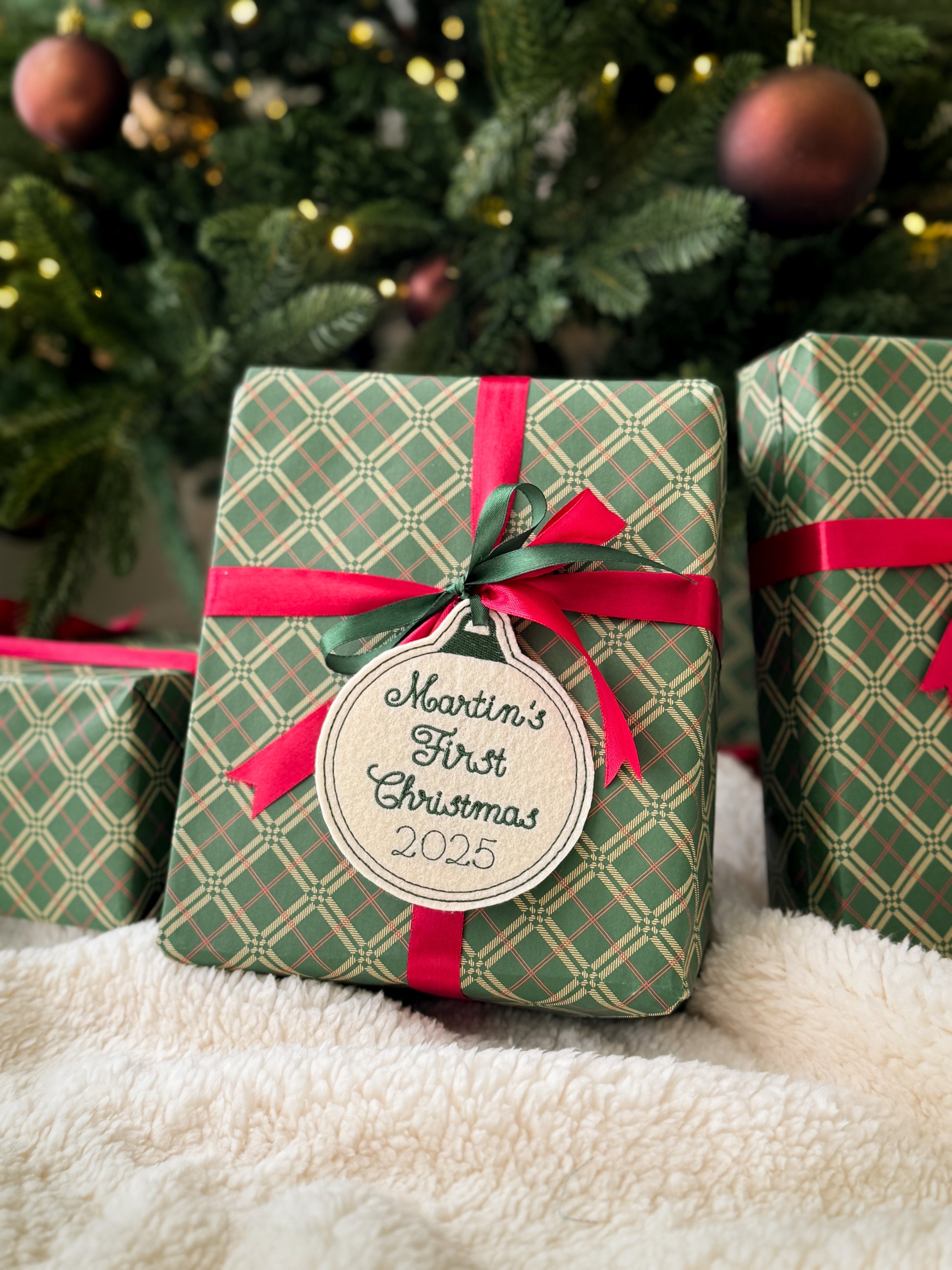 Christmas Stocking/Gift Tag - Customizable