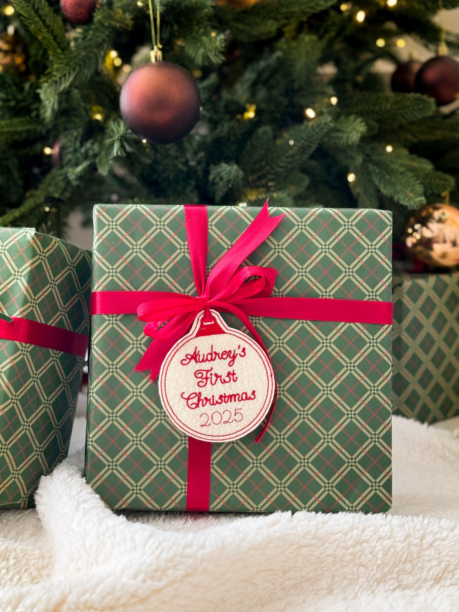 Christmas Stocking/Gift Tag - Customizable