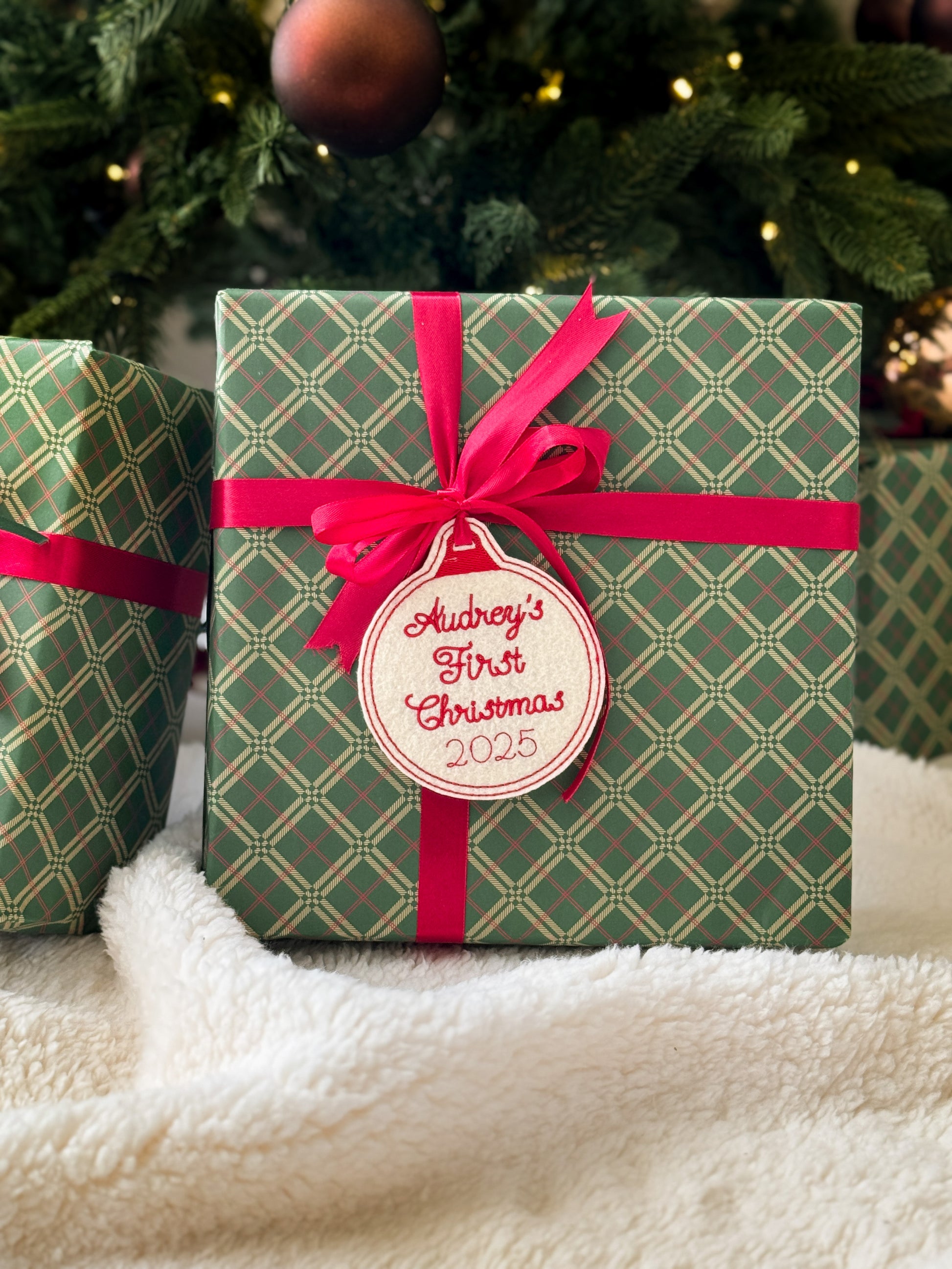 Christmas Stocking/Gift Tag - Customizable