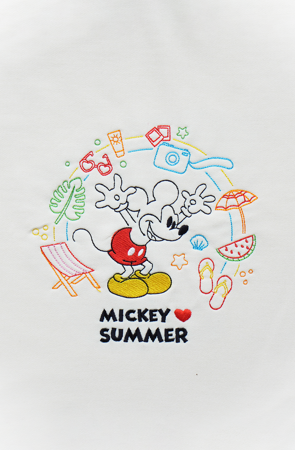 M Loves Summer Unisex Embroidered Sweatshirt, S-3XL, 8 Colors