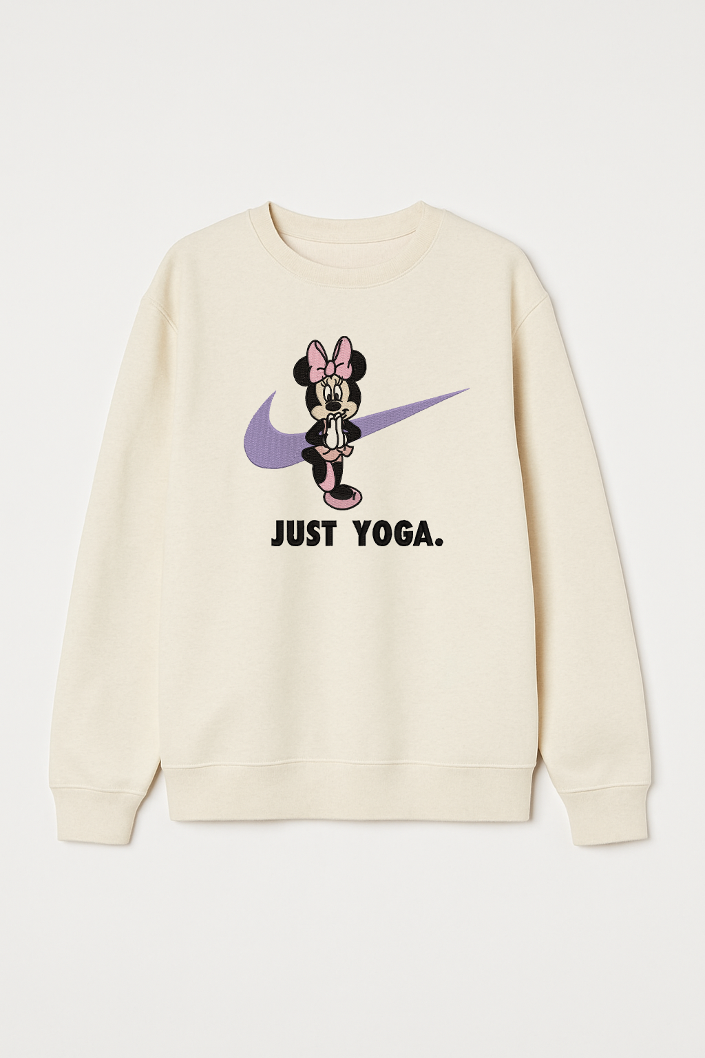 Just Yoga - Mi Unisex Embroidered Sweatshirt, S-3XL, 8 Colors