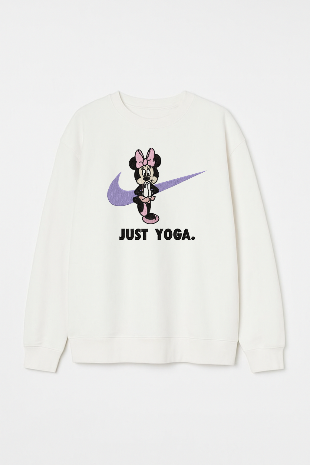 Just Yoga - Mi Unisex Embroidered Sweatshirt, S-3XL, 8 Colors