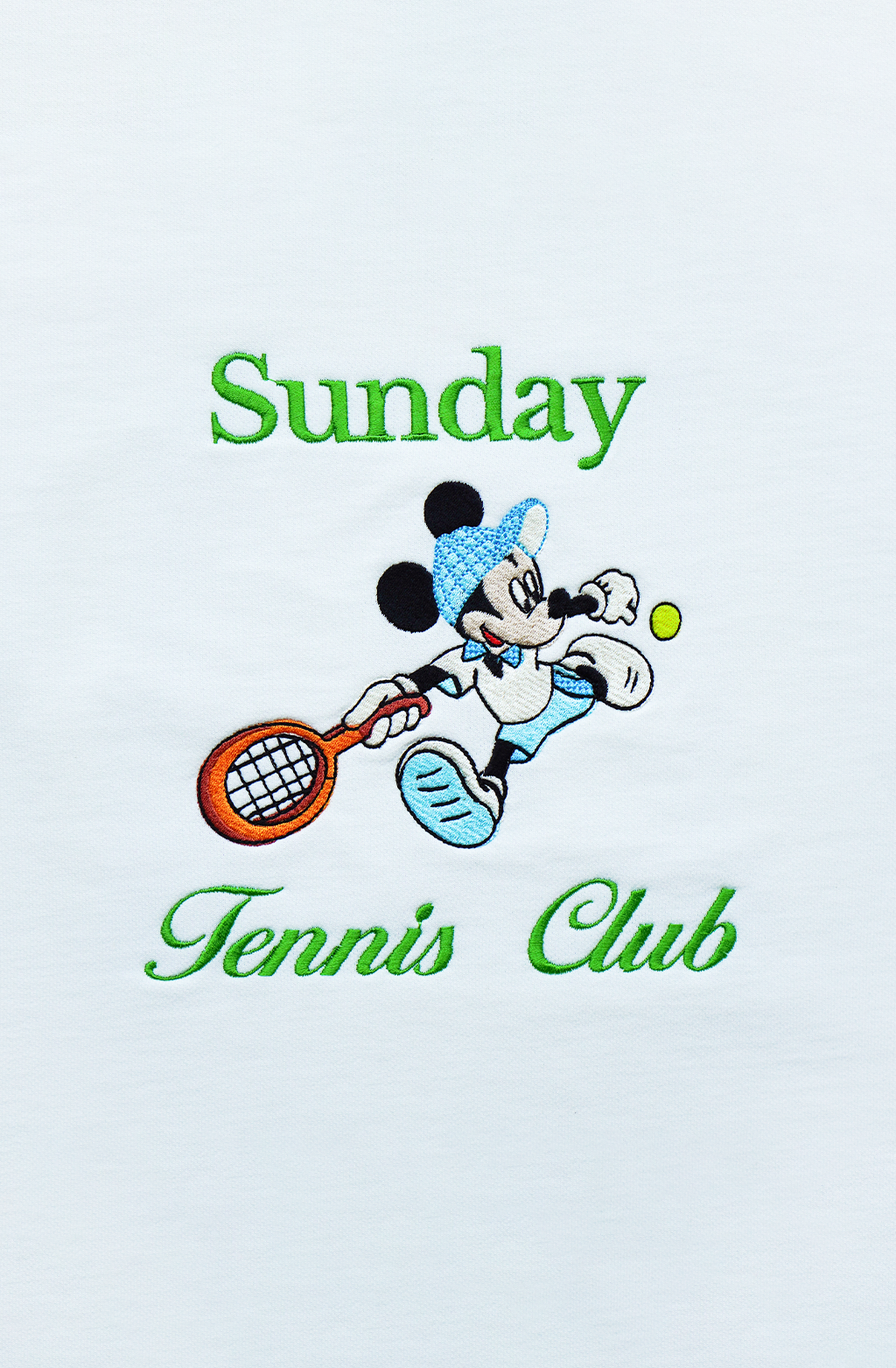 Sunday Tennis Club Unisex Embroidered Sweatshirt, S-3XL, 8 Colors