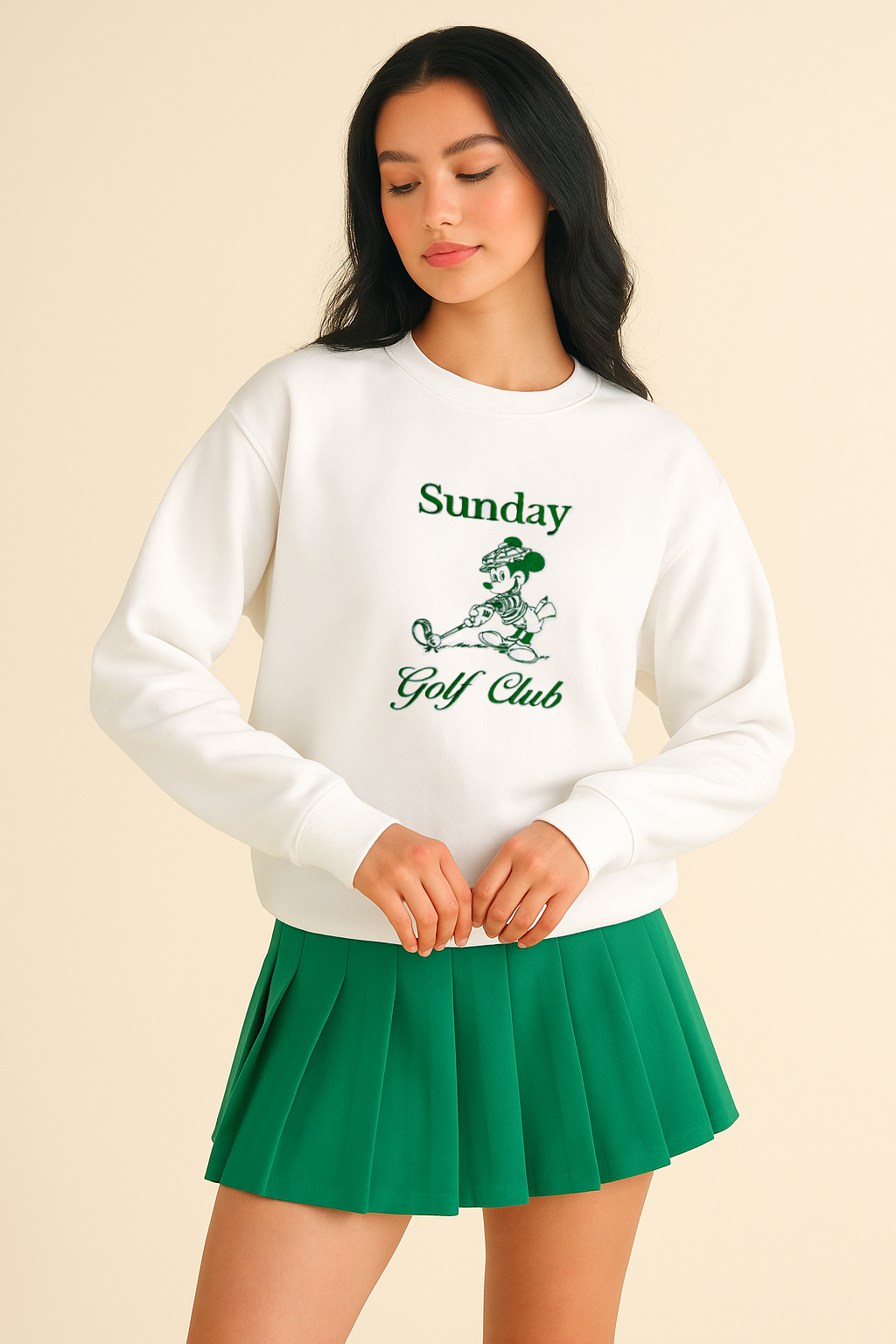 Sunday Golf Club Unisex Embroidered Sweatshirt, S-3XL, 8 Colors