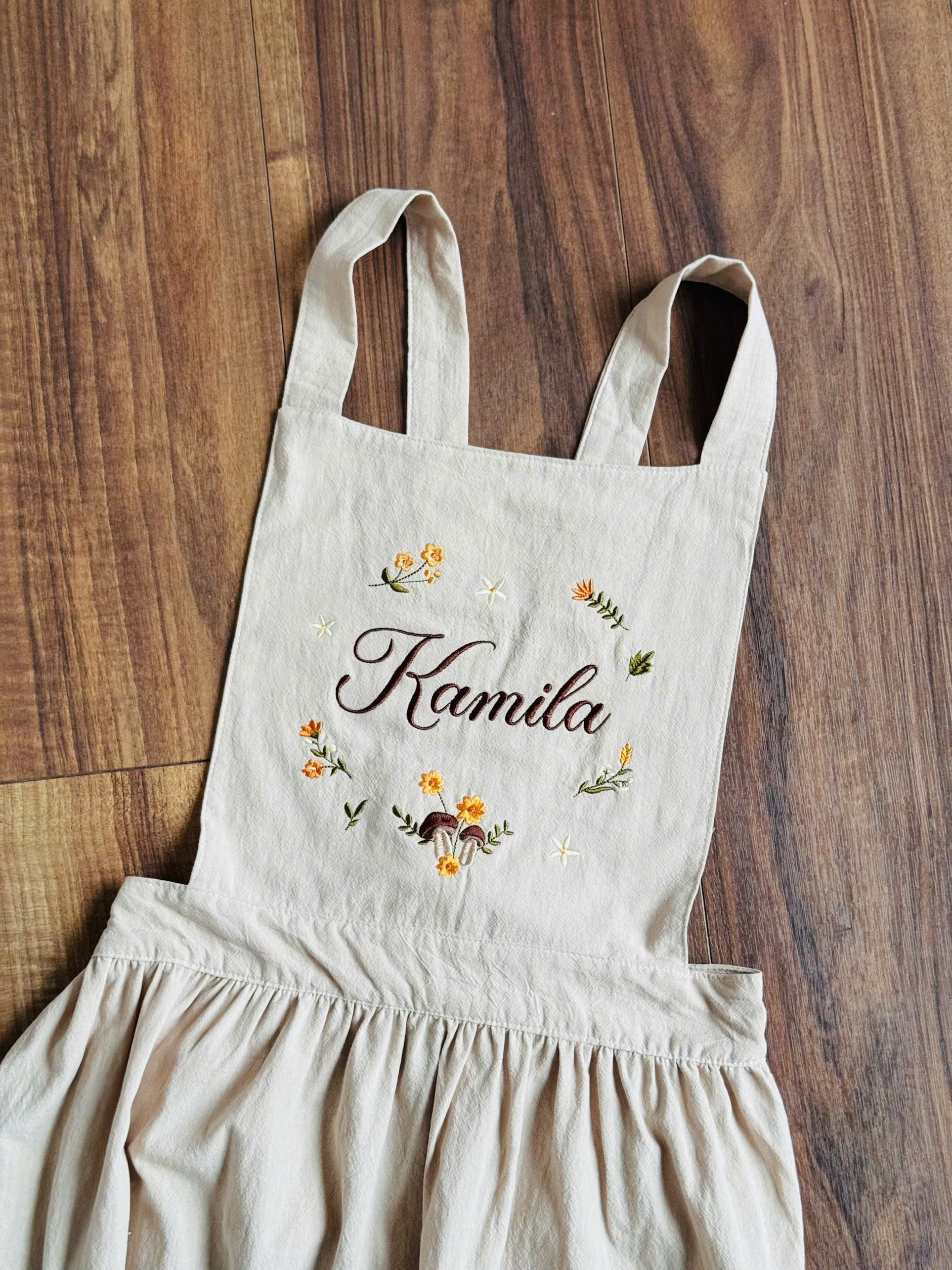Embroidered Apron - Customizable