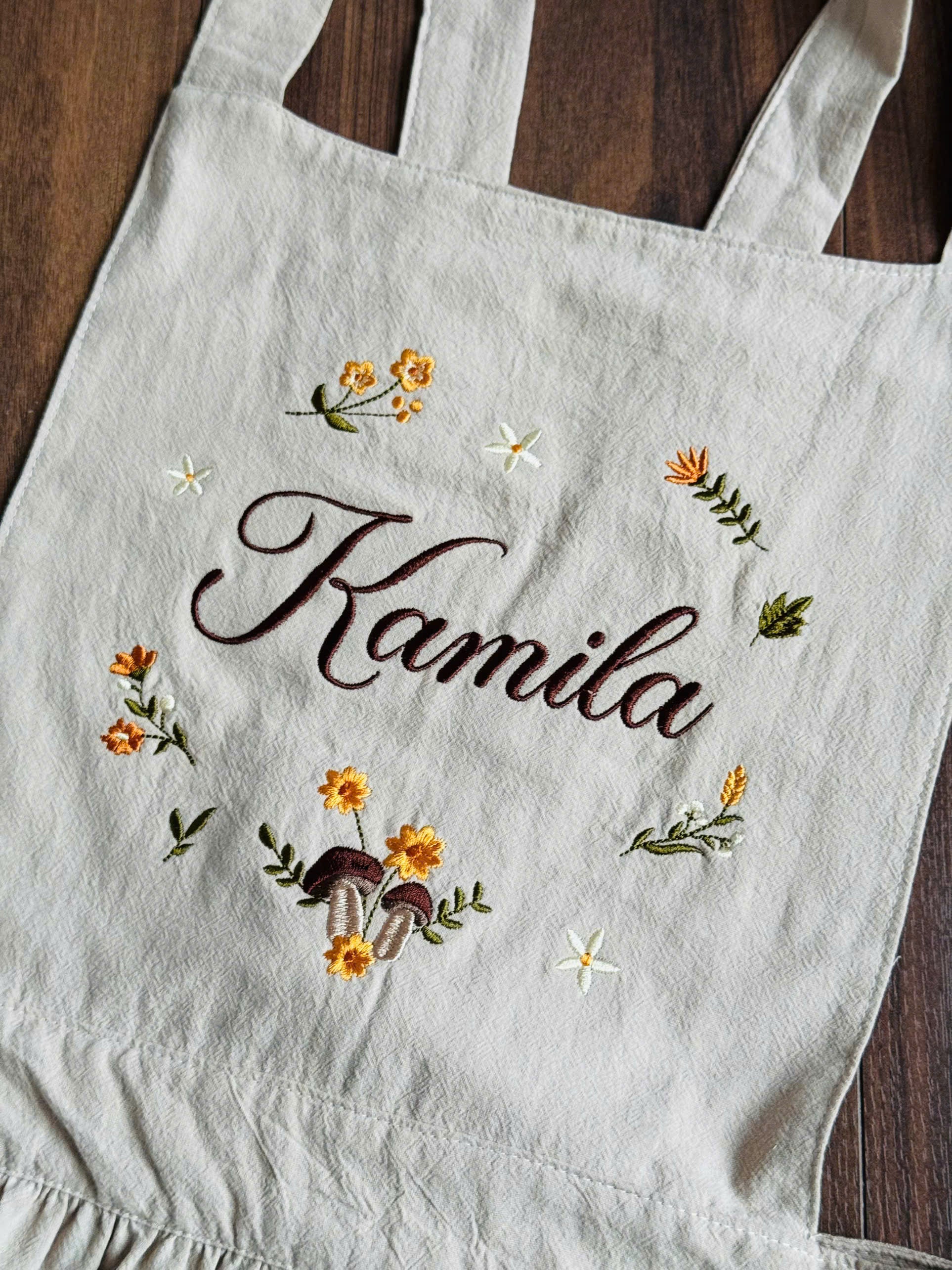 Embroidered Apron - Customizable